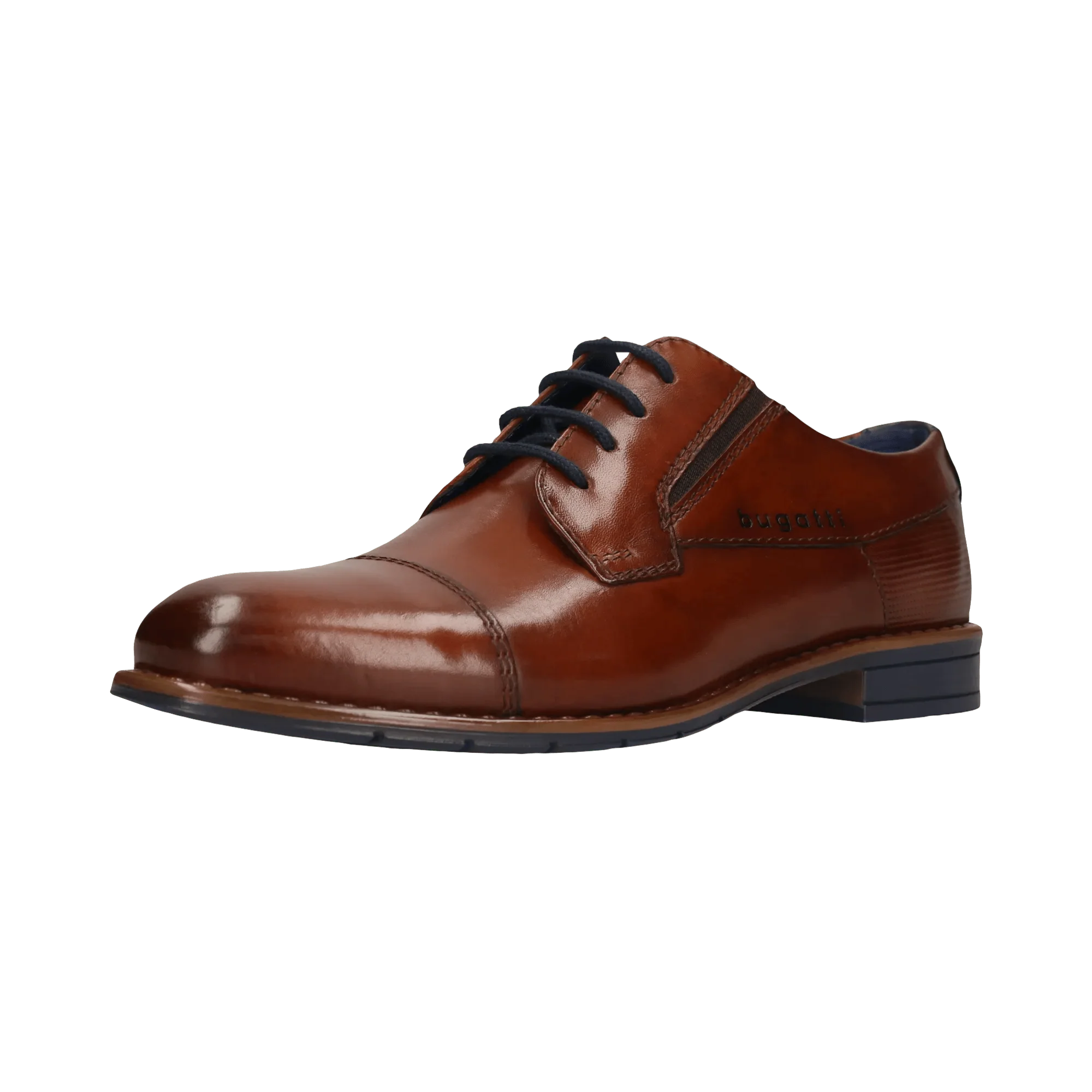 Leder Business Schnürer cognac - Image 2