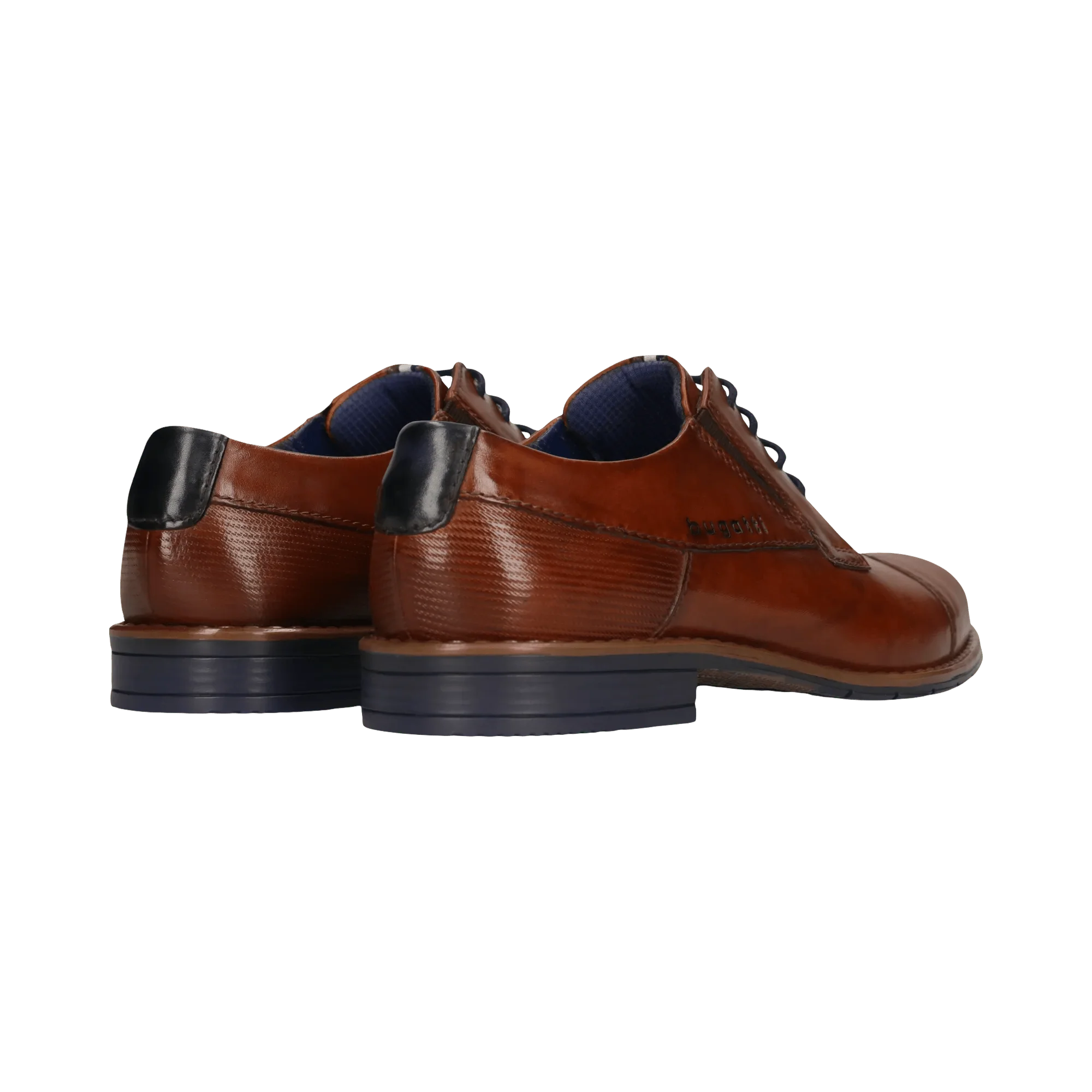 Leder Business Schnürer cognac - Image 3