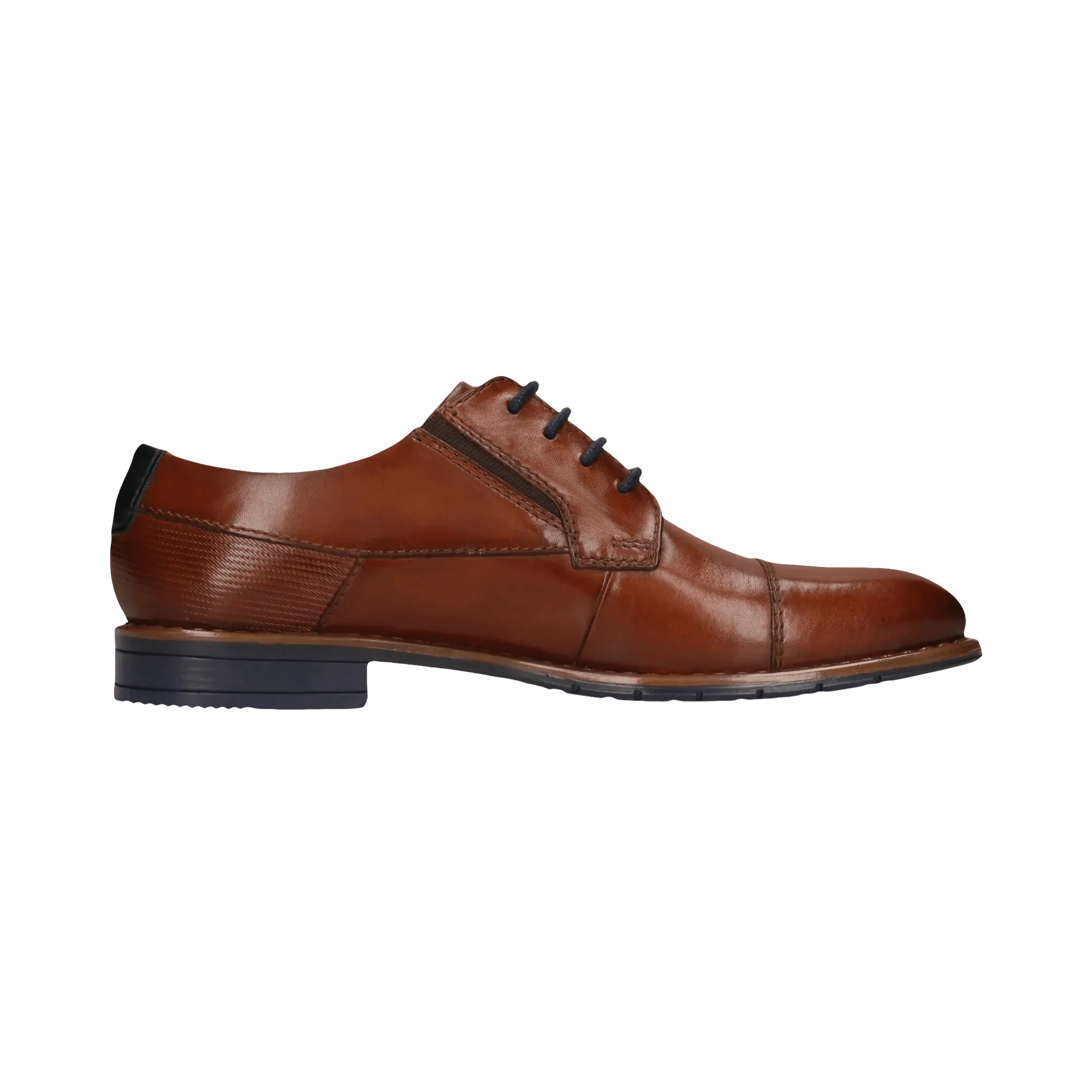 Leder Business Schnürer cognac - Image 4