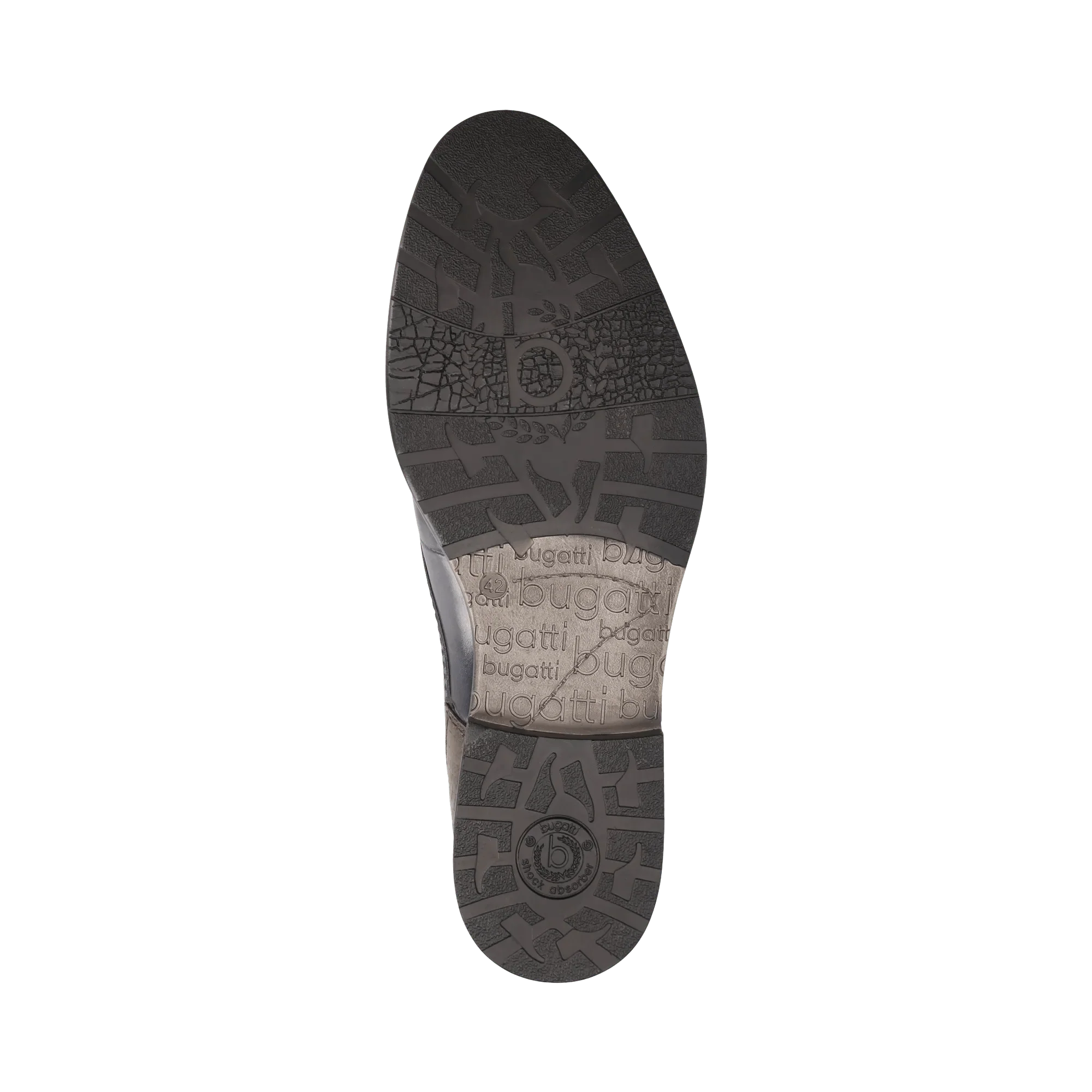 Leder Business Schnürer dunkelblau - Image 7
