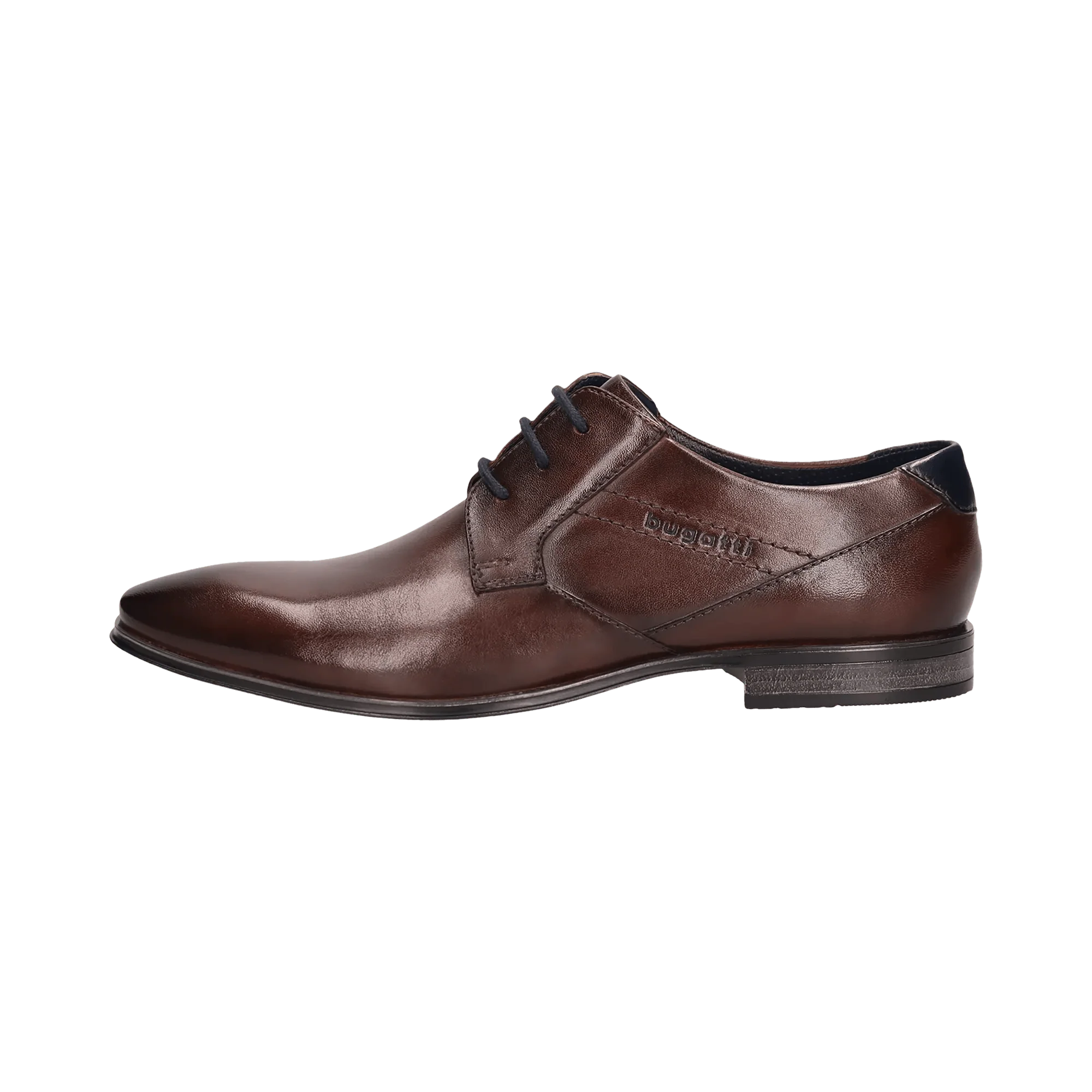 Leder Business Schnürer dunkelbraun