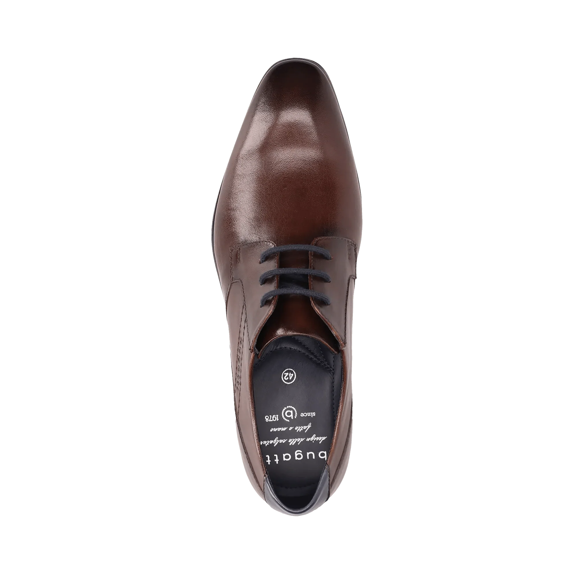 Leder Business Schnürer dunkelbraun - Image 6