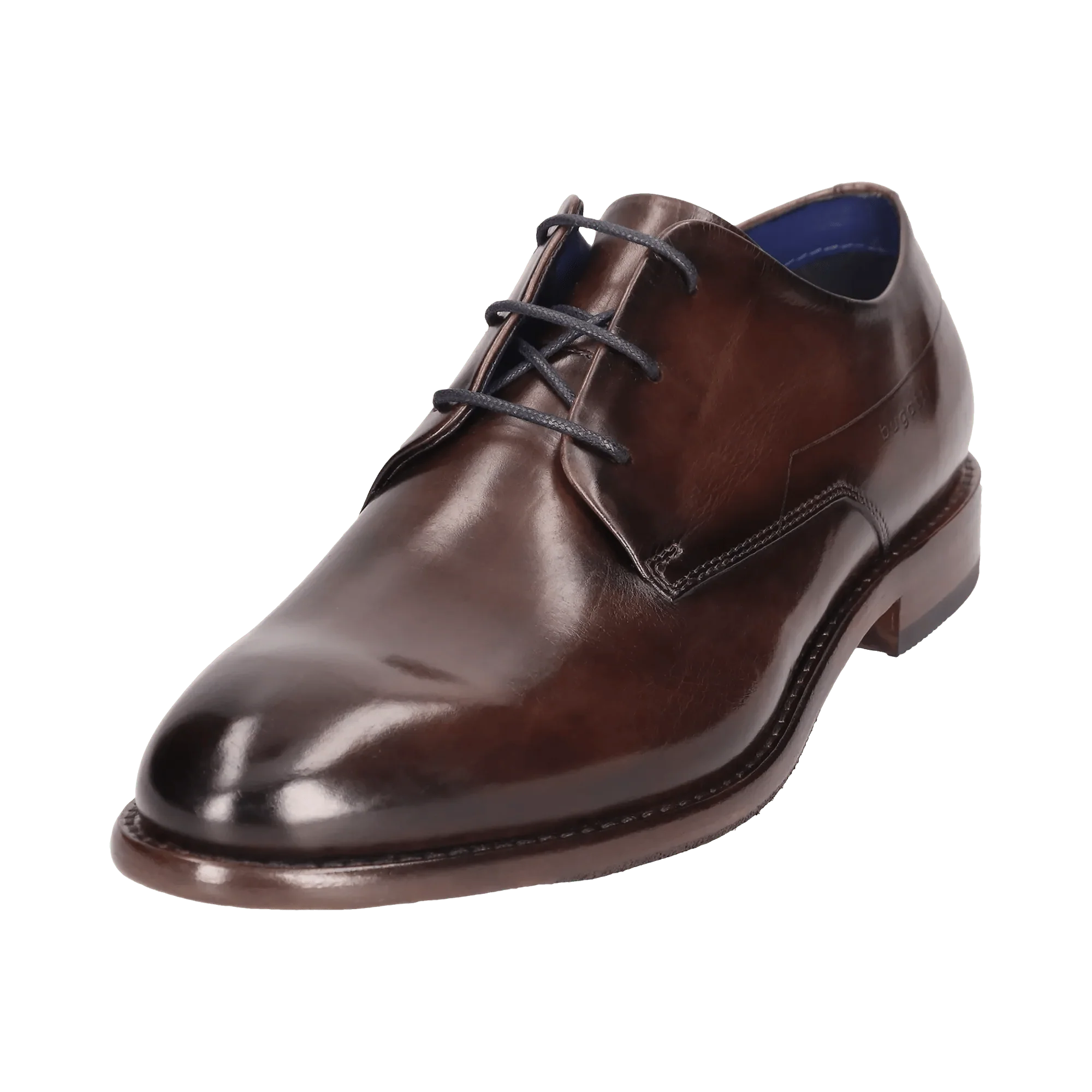 Leder Business Schnürer dunkelbraun - Image 2