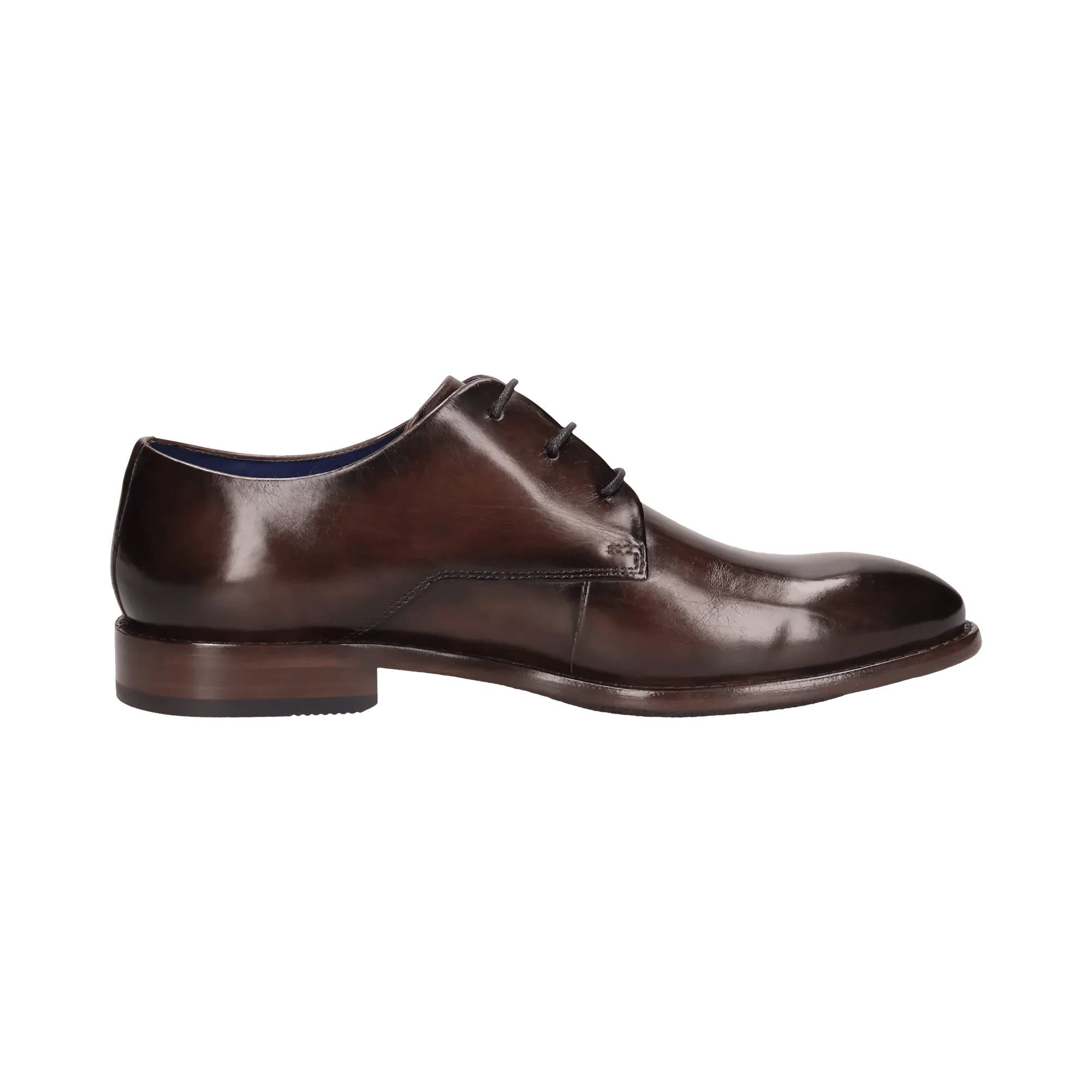 Leder Business Schnürer dunkelbraun - Image 4