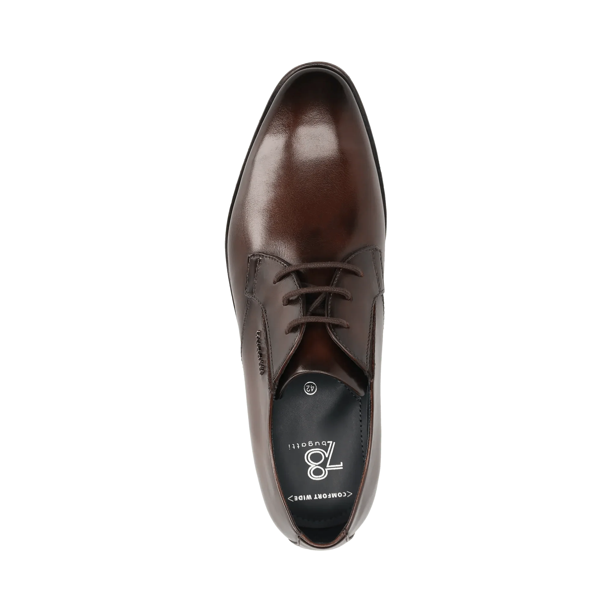 Leder Business Schnürer dunkelbraun - Image 6