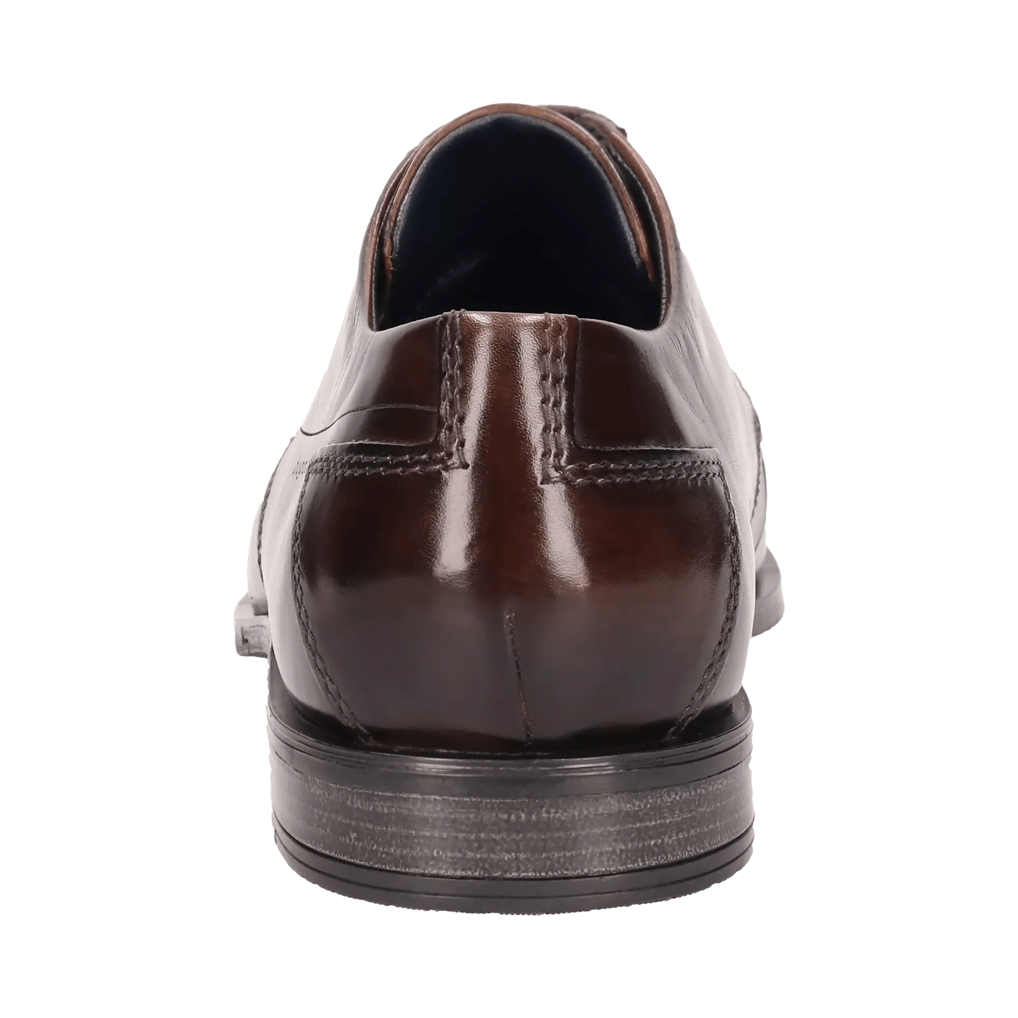 Leder Business Schnürer dunkelbraun - Image 3