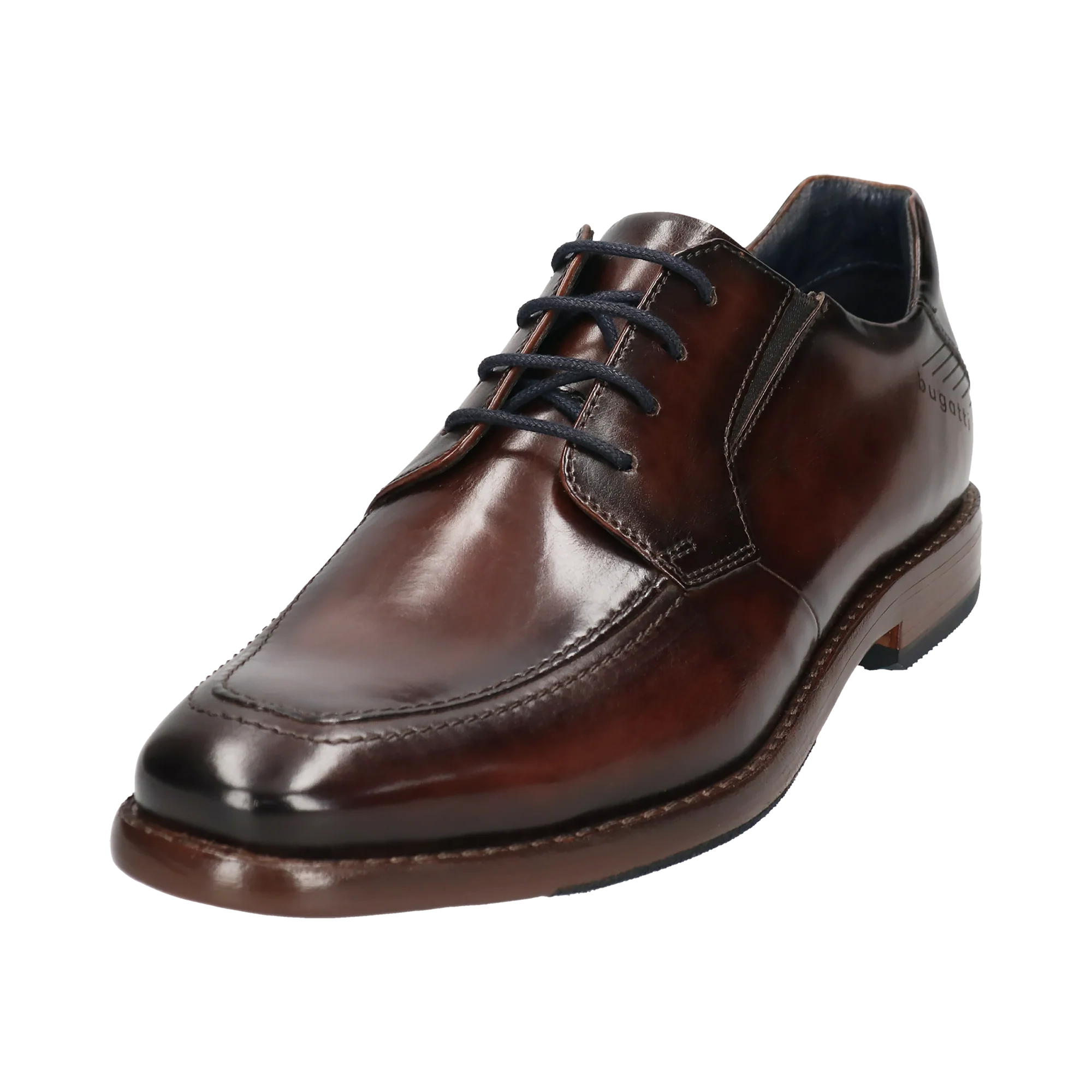 Leder Business Schnürer dunkelbraun - Image 2
