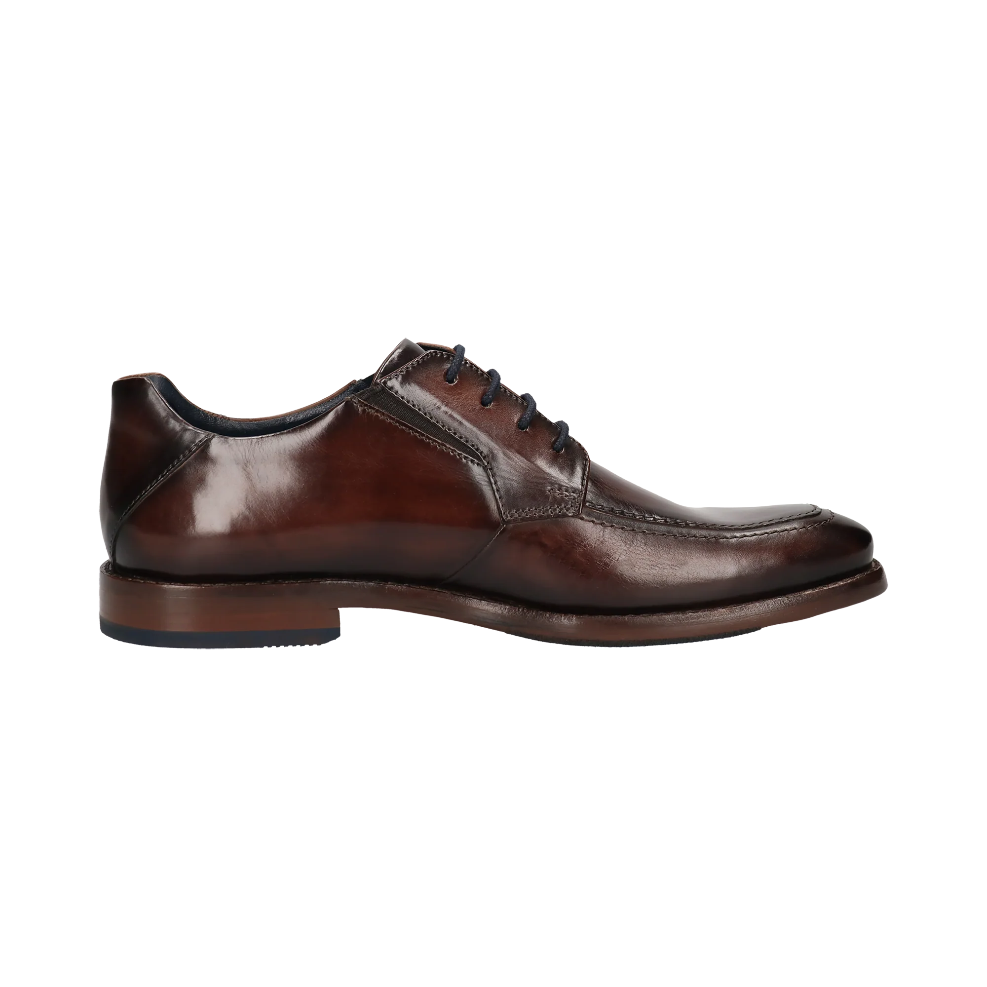 Leder Business Schnürer dunkelbraun - Image 4