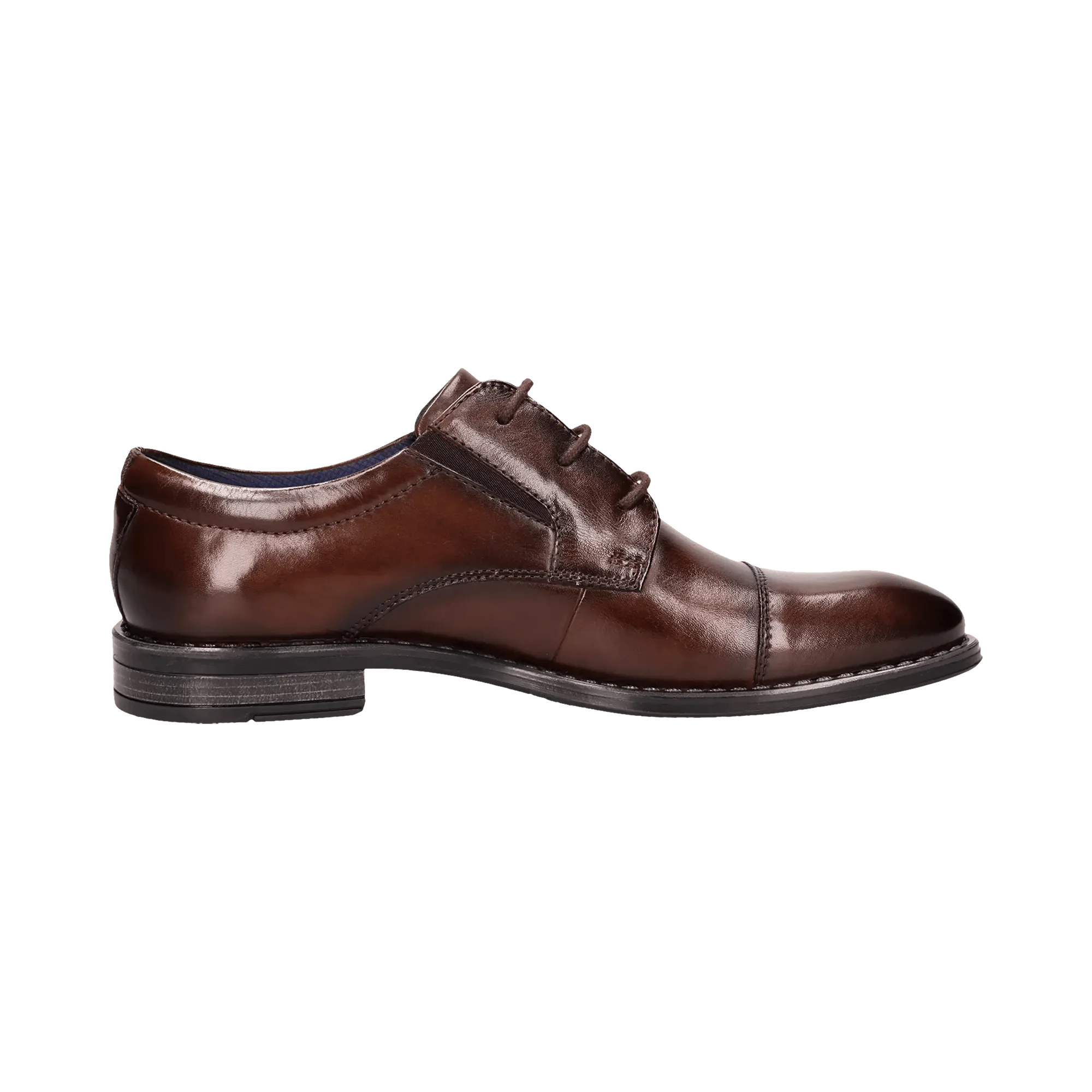 Leder Business Schnürer dunkelbraun - Image 5