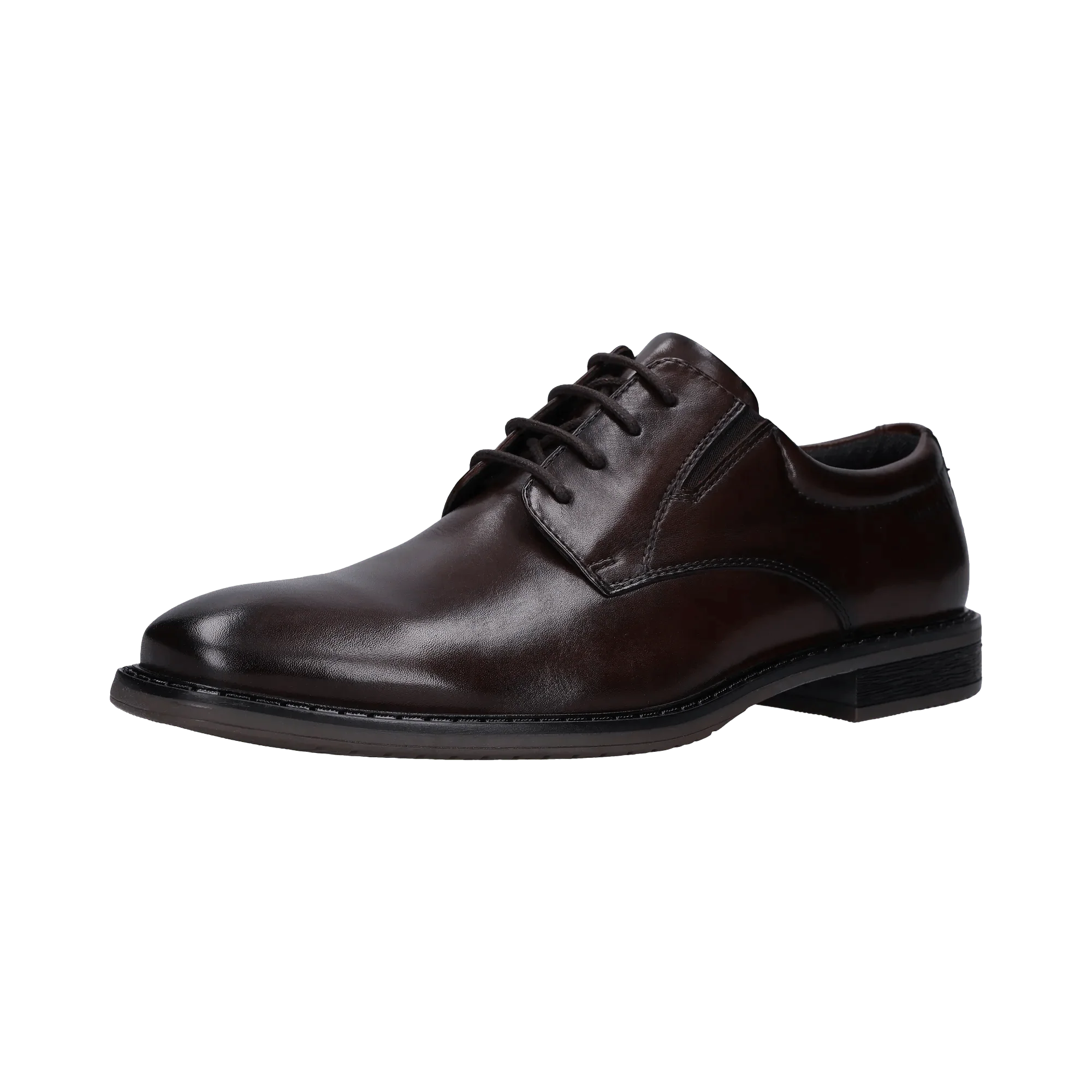Leder Business Schnürer dunkelbraun - Image 2