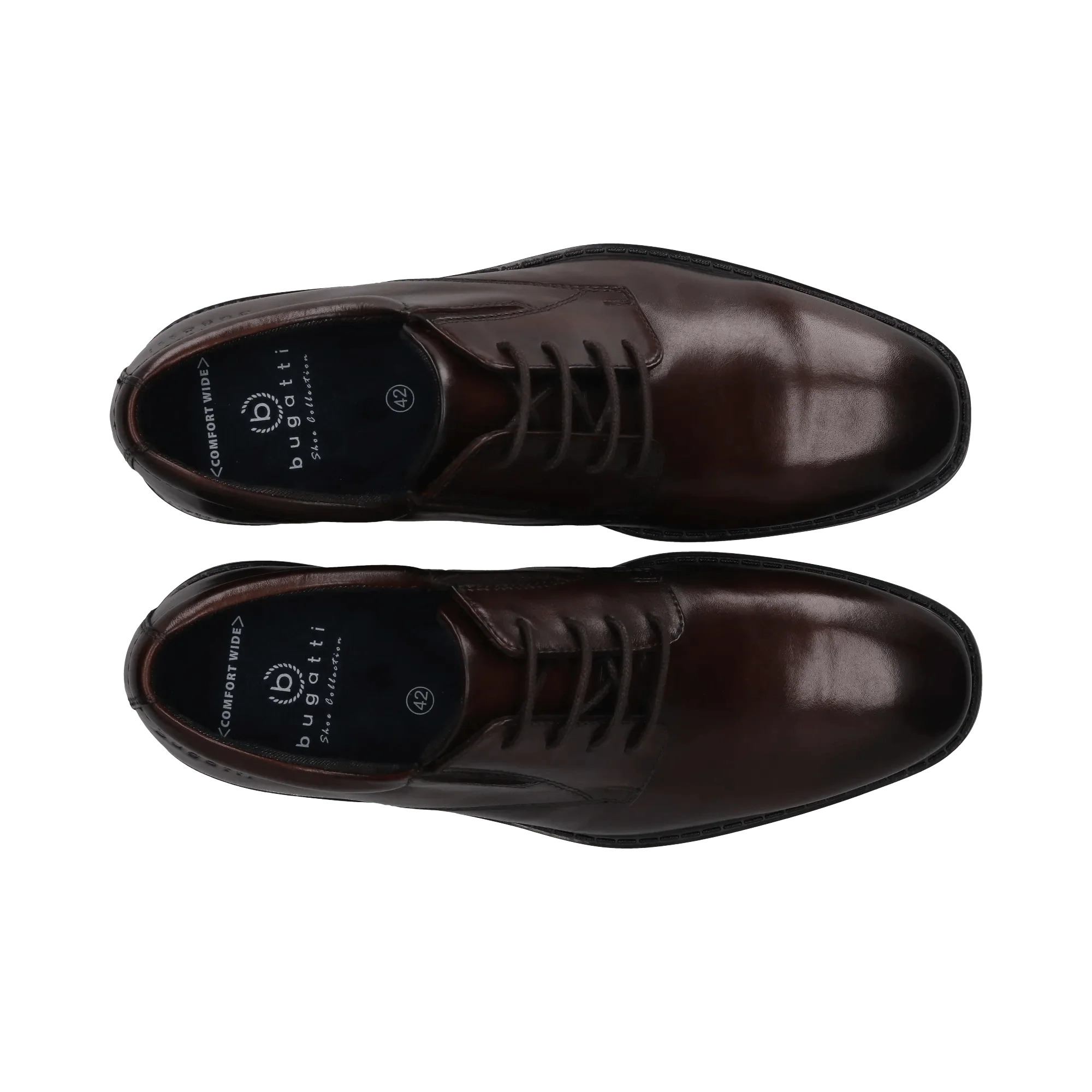 Leder Business Schnürer dunkelbraun - Image 6