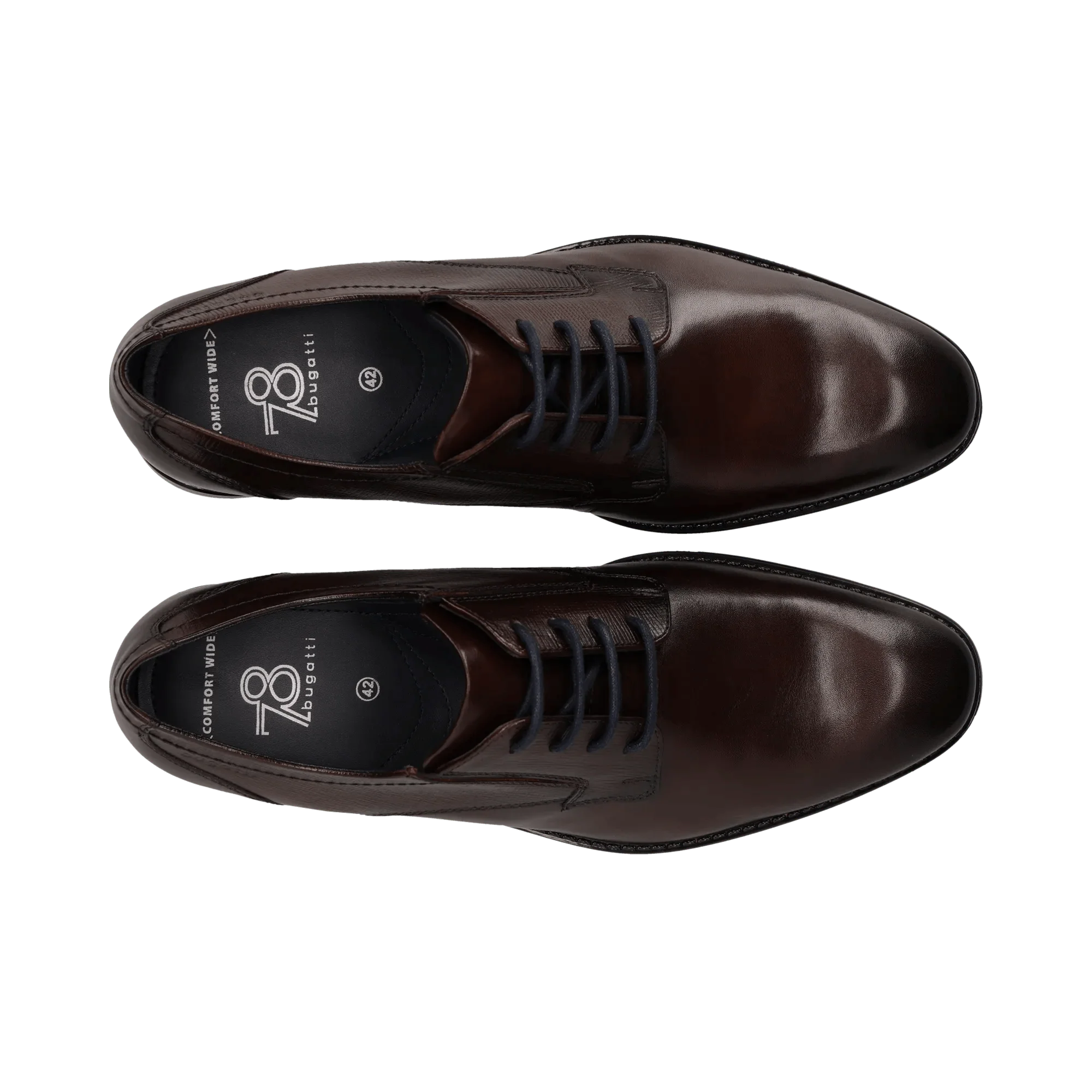 Leder Business Schnürer dunkelbraun - Image 6
