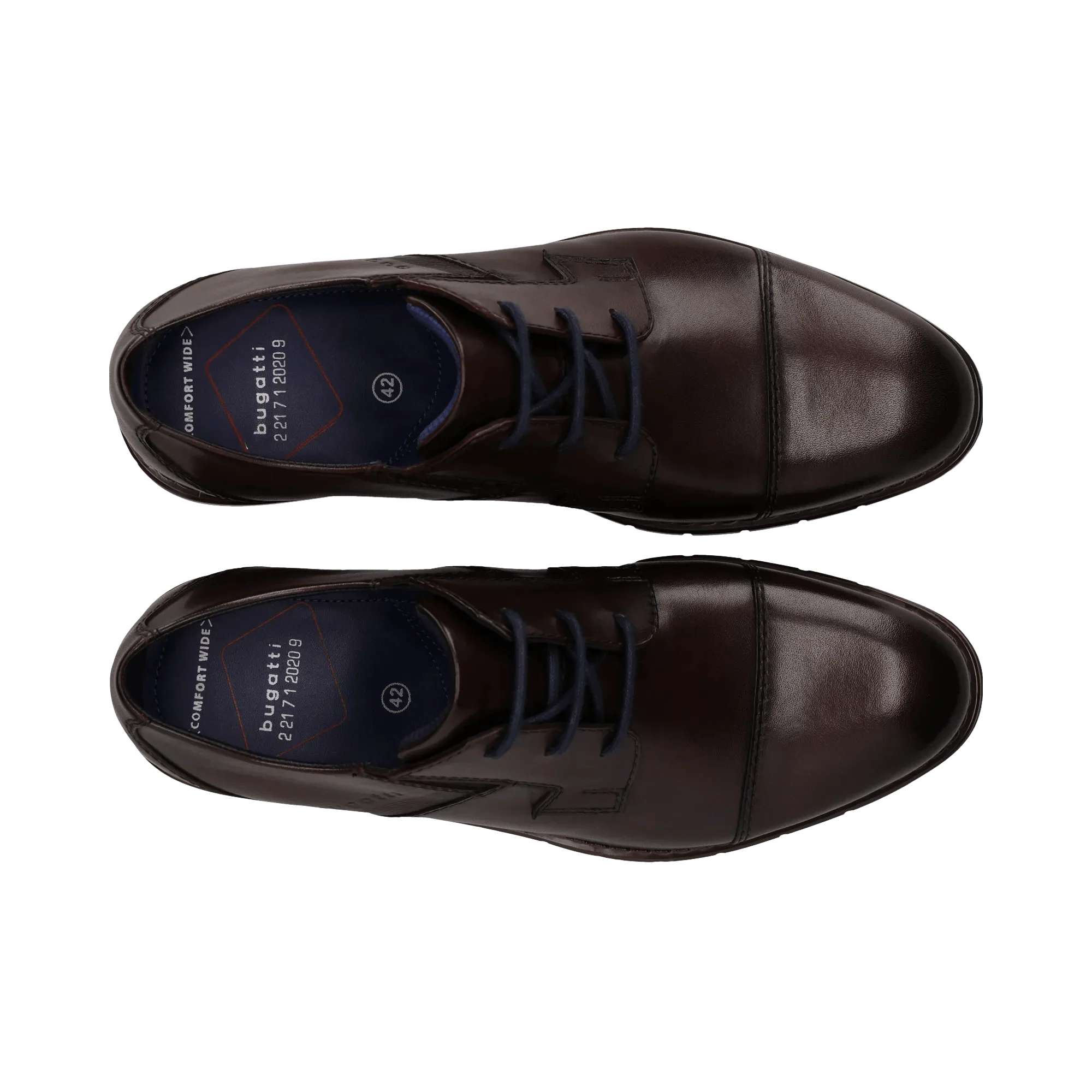 Leder Business Schnürer dunkelbraun - Image 6