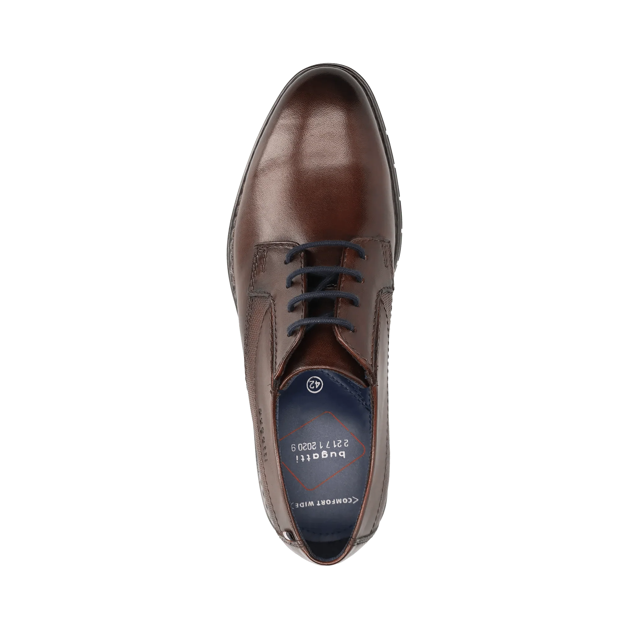 Leder Business Schnürer dunkelbraun - Image 6