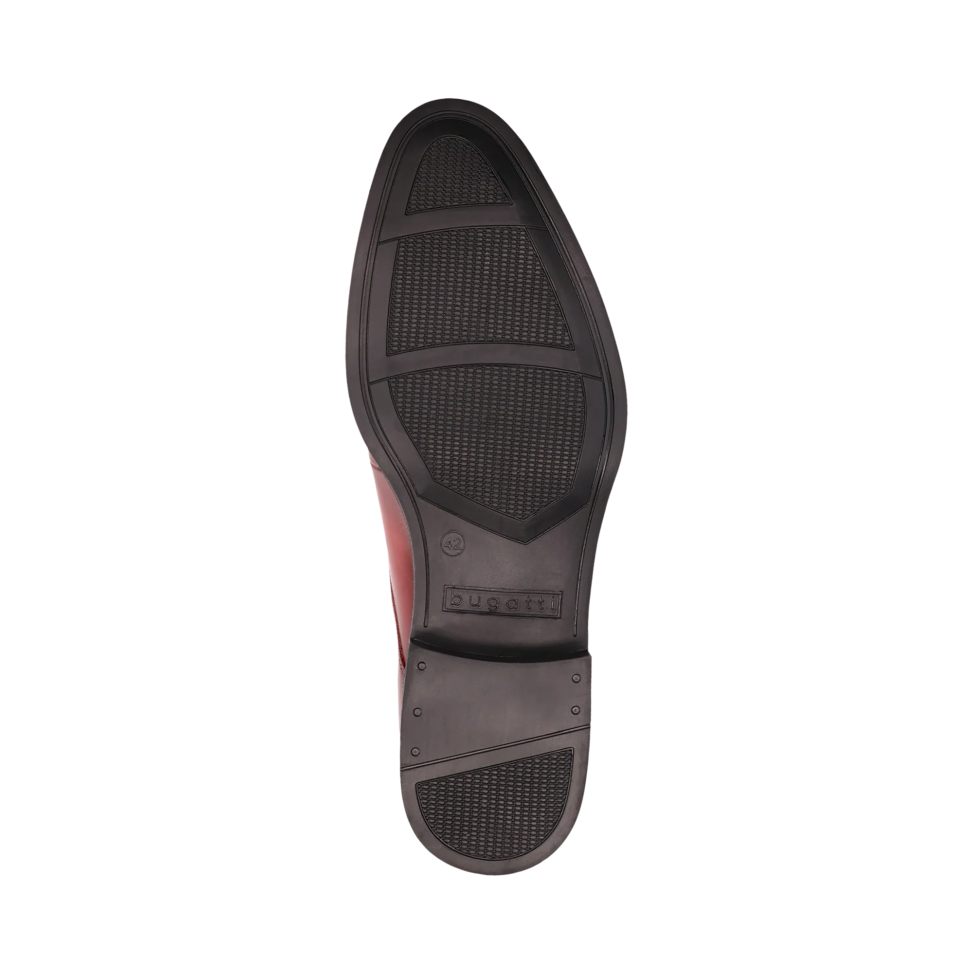 Leder Business Schnürer dunkelrot - Image 7