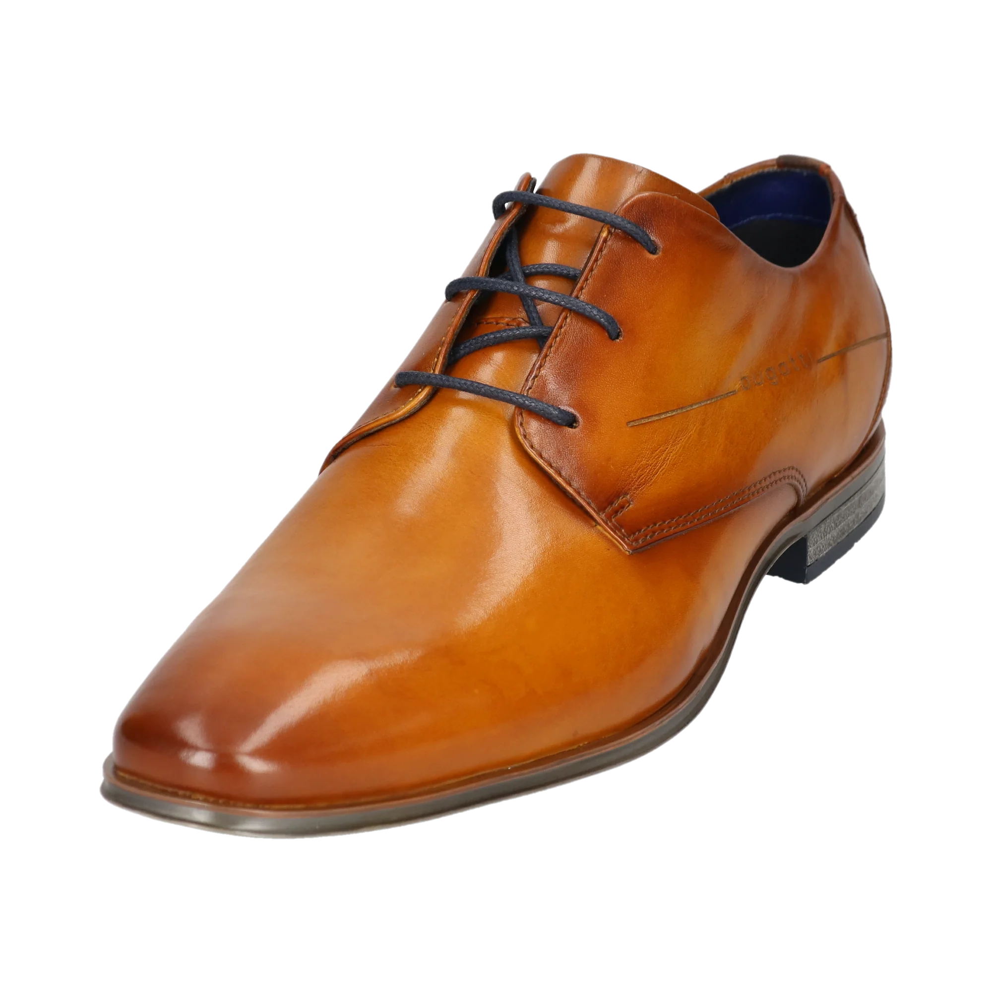 Leder Business Schnürer gelb - Image 2