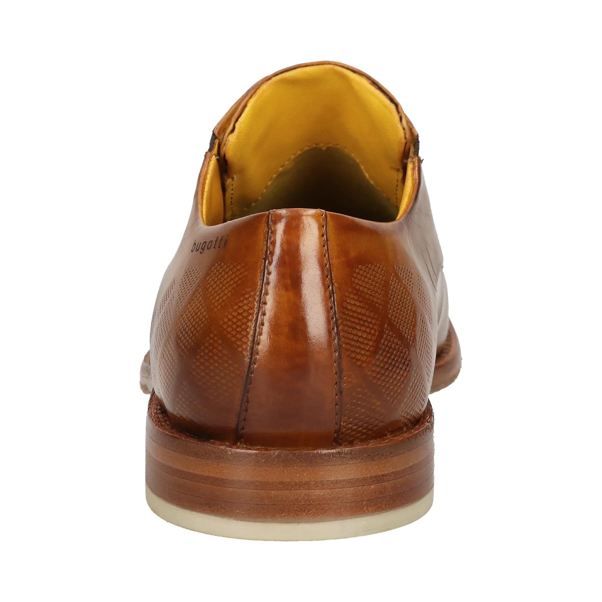 Leder Business Schnürer gelb - Image 3