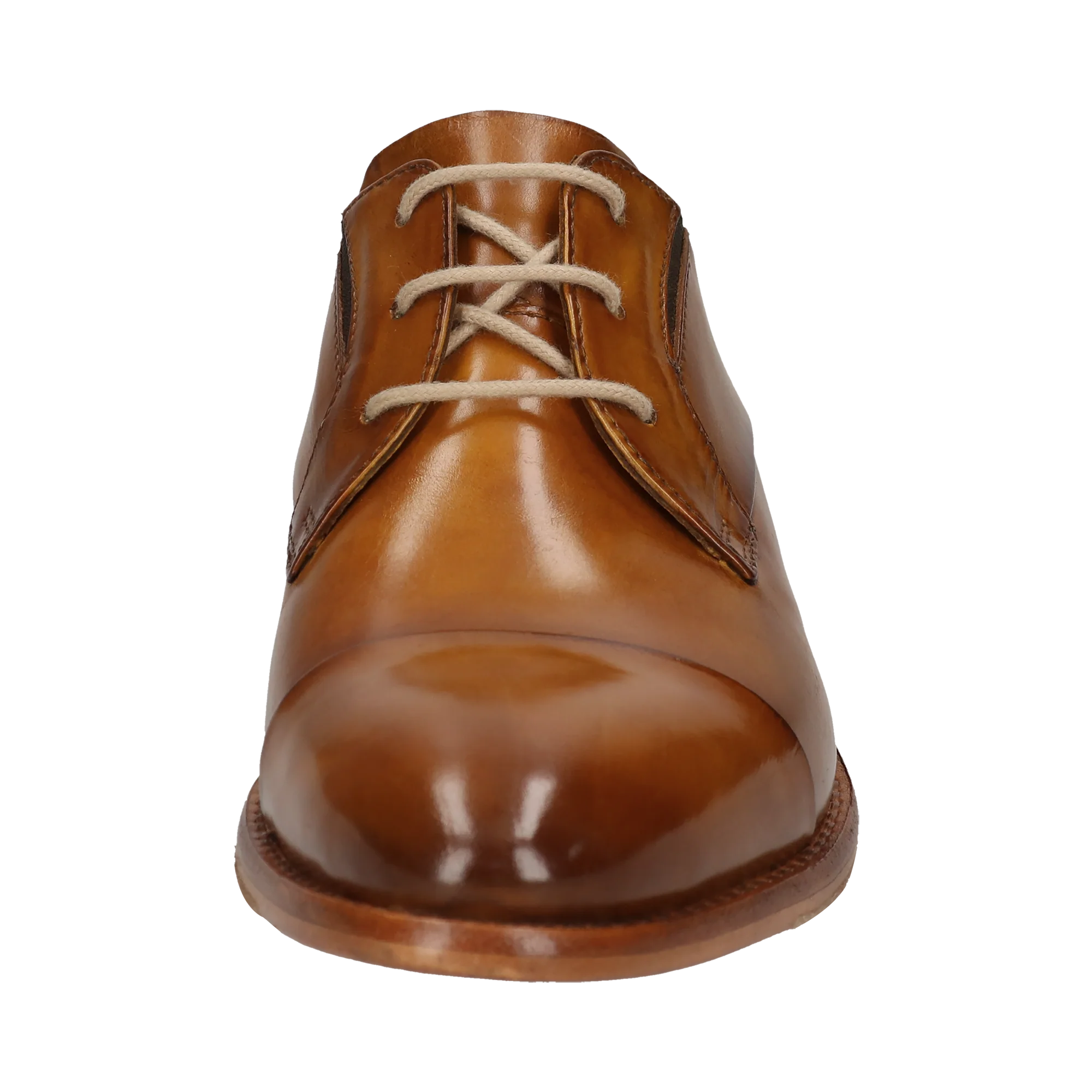 Leder Business Schnürer gelb - Image 5