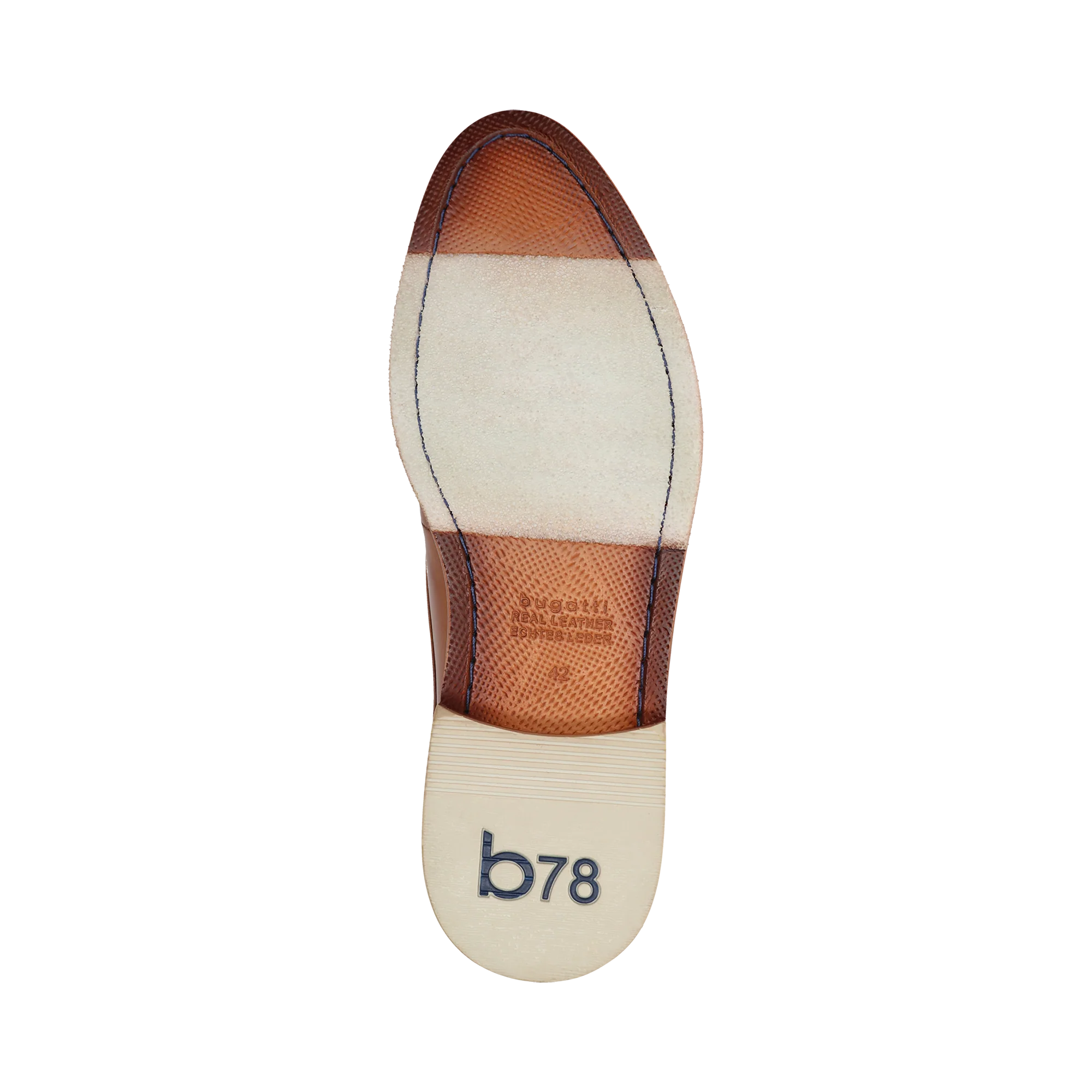 Leder Business Schnürer gelb - Image 7