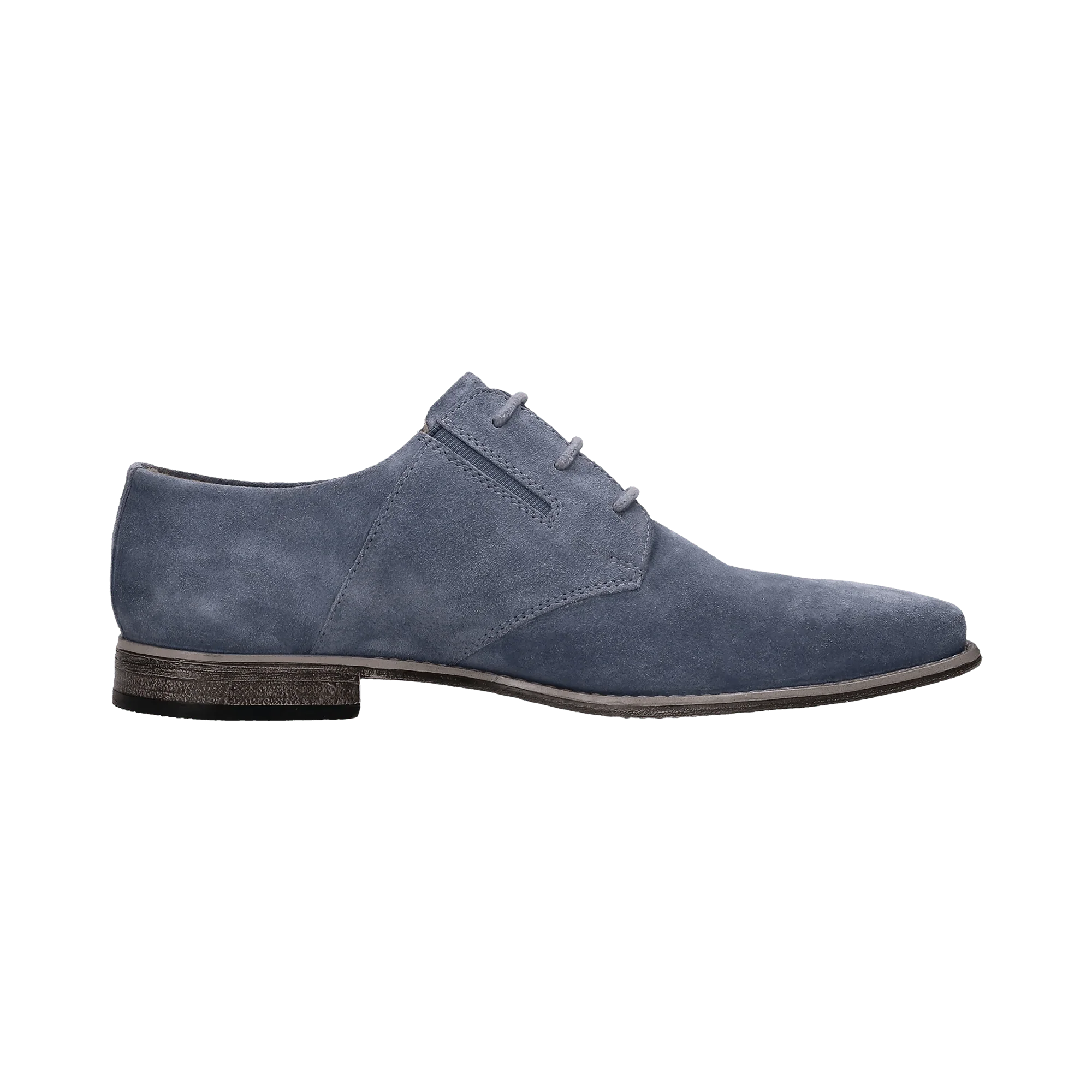 Leder Business Schnürer hellblau - Image 4