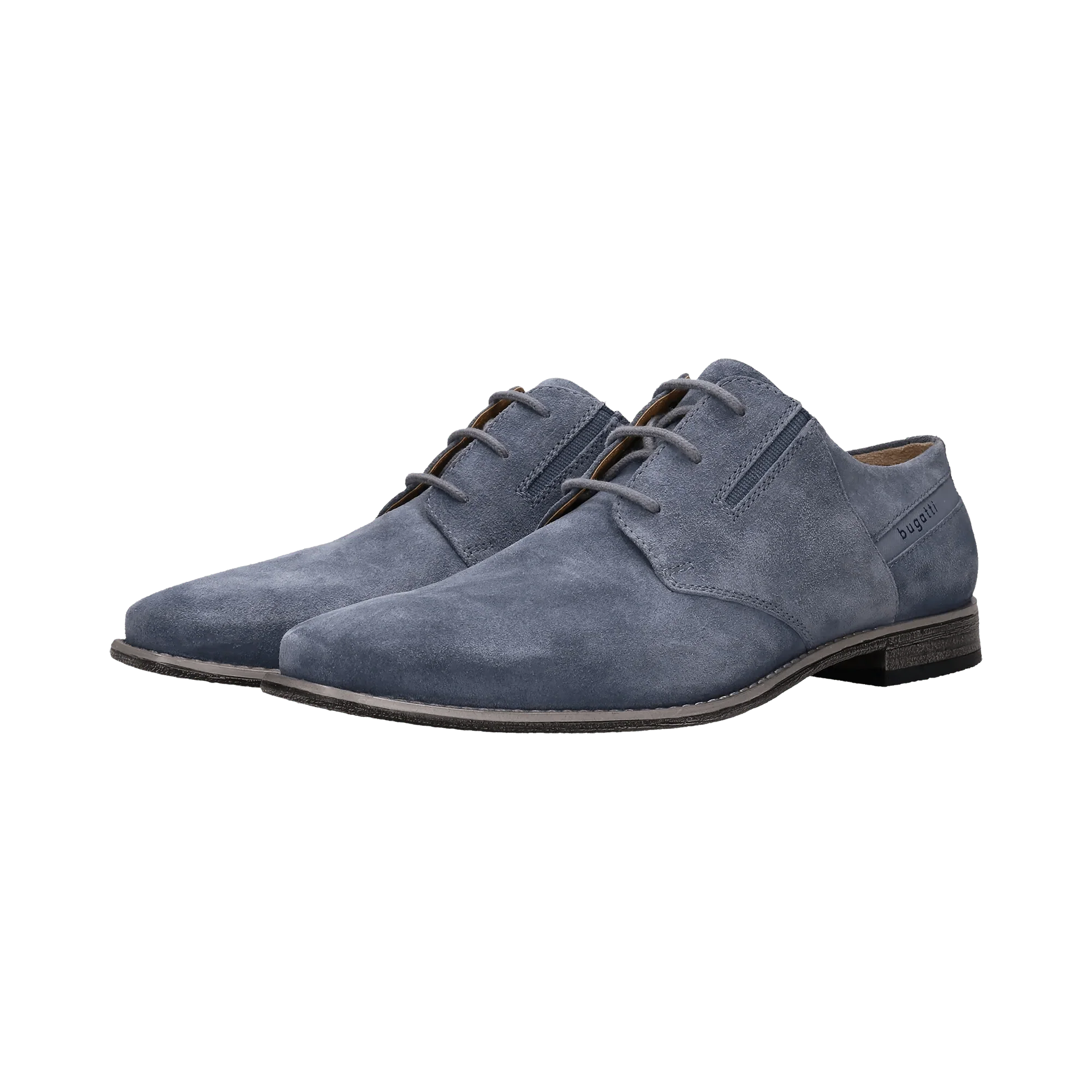 Leder Business Schnürer hellblau - Image 5