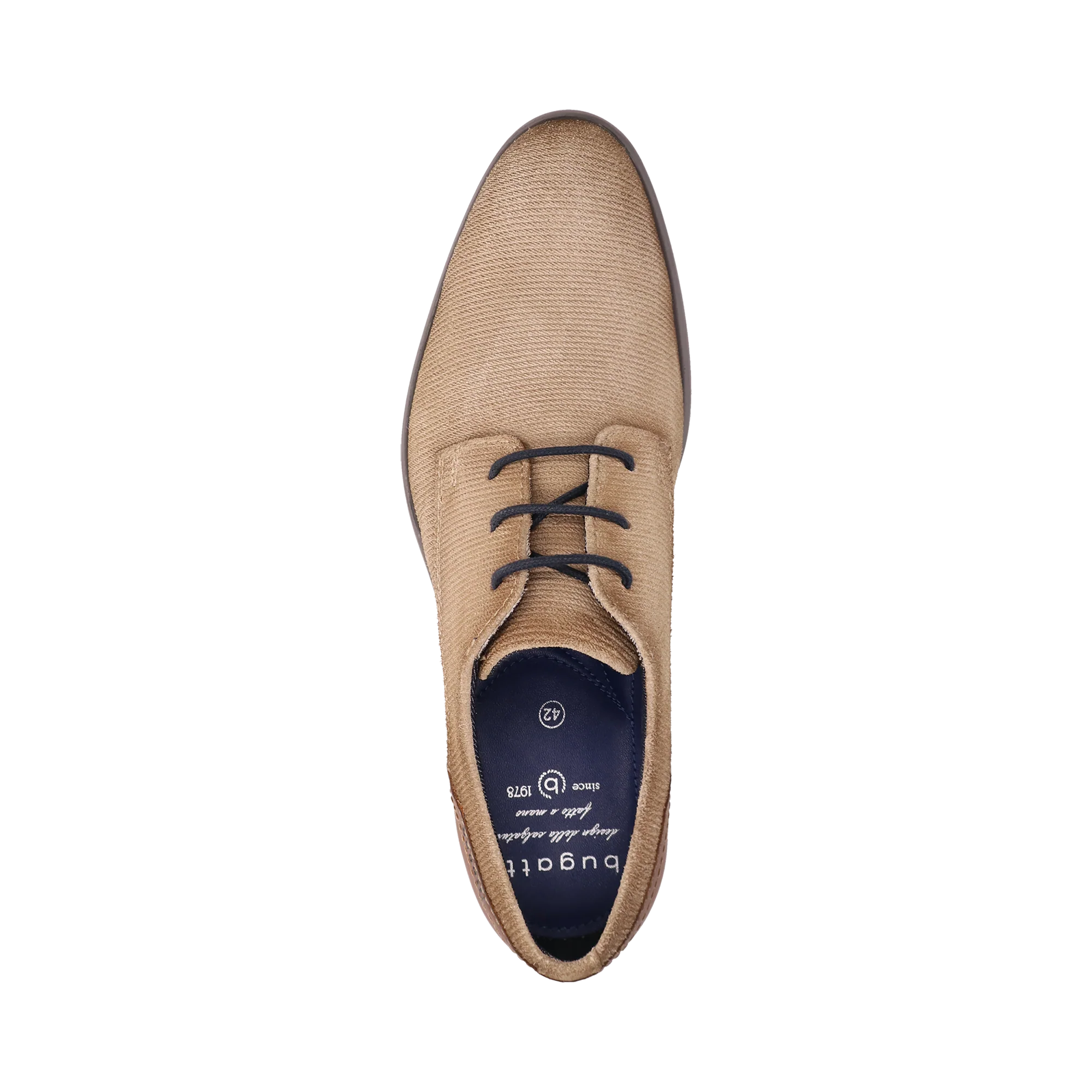 Leder Business Schnürer Sand - Image 6