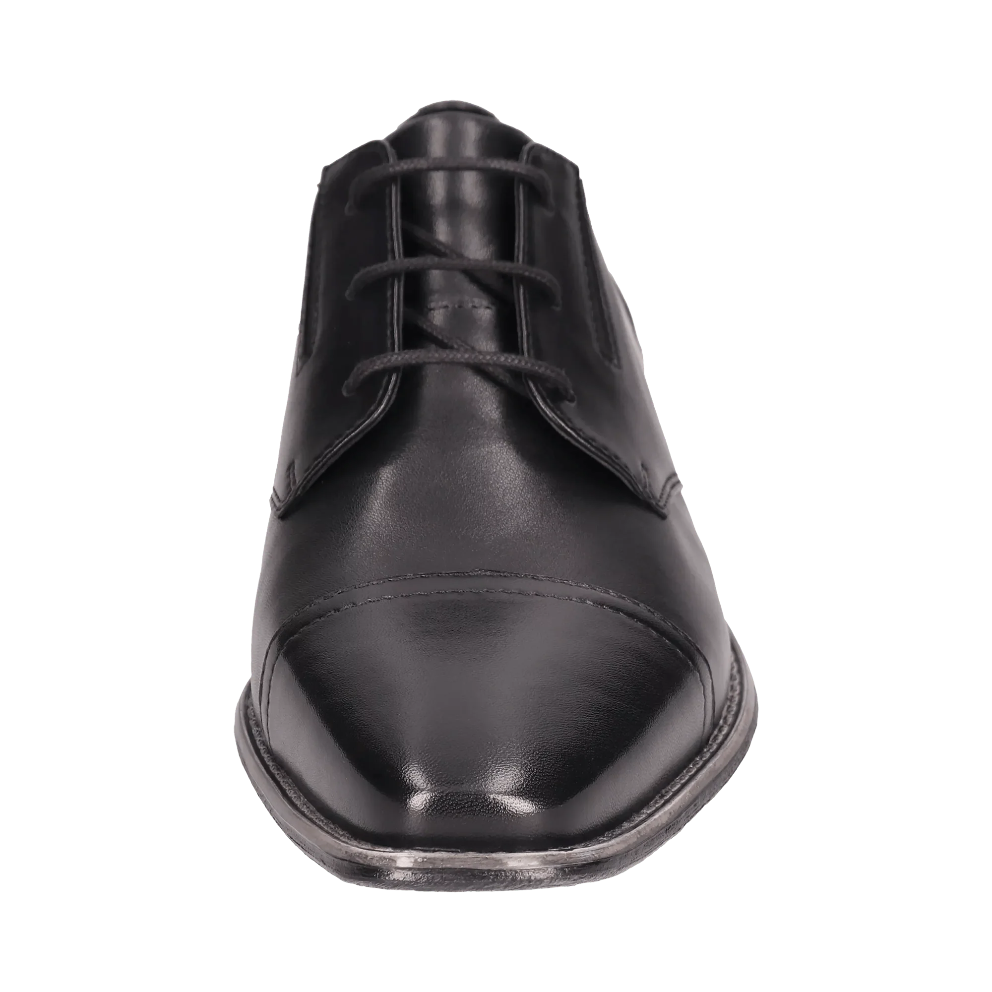 Leder Business Schnürer schwarz - Image 5