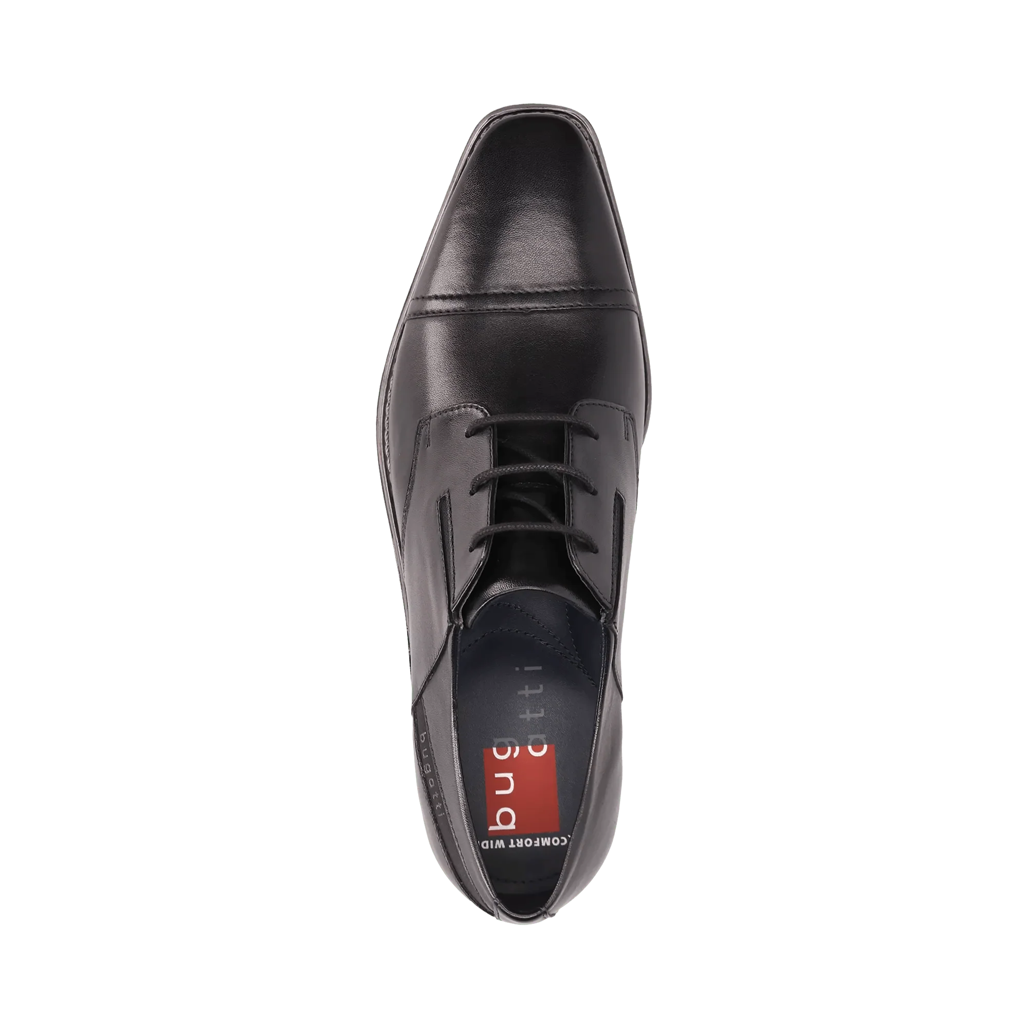 Leder Business Schnürer schwarz - Image 6