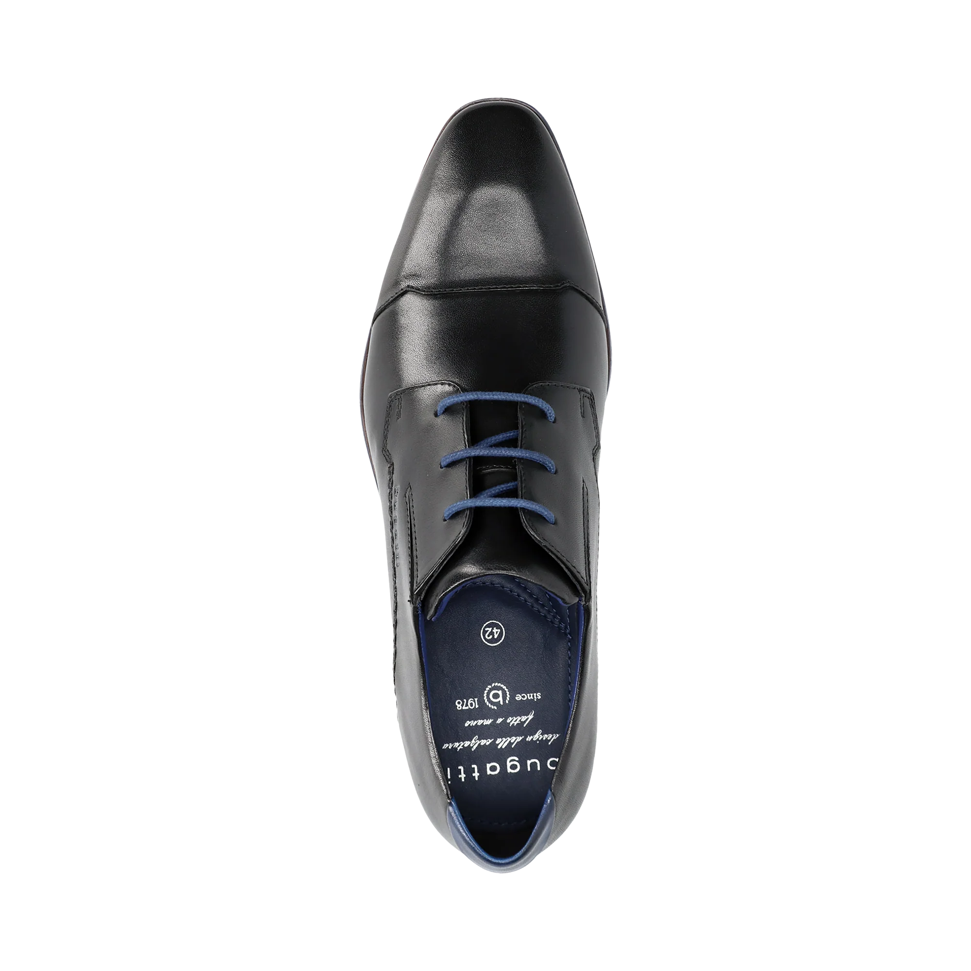 Leder Business Schnürer schwarz - Image 6