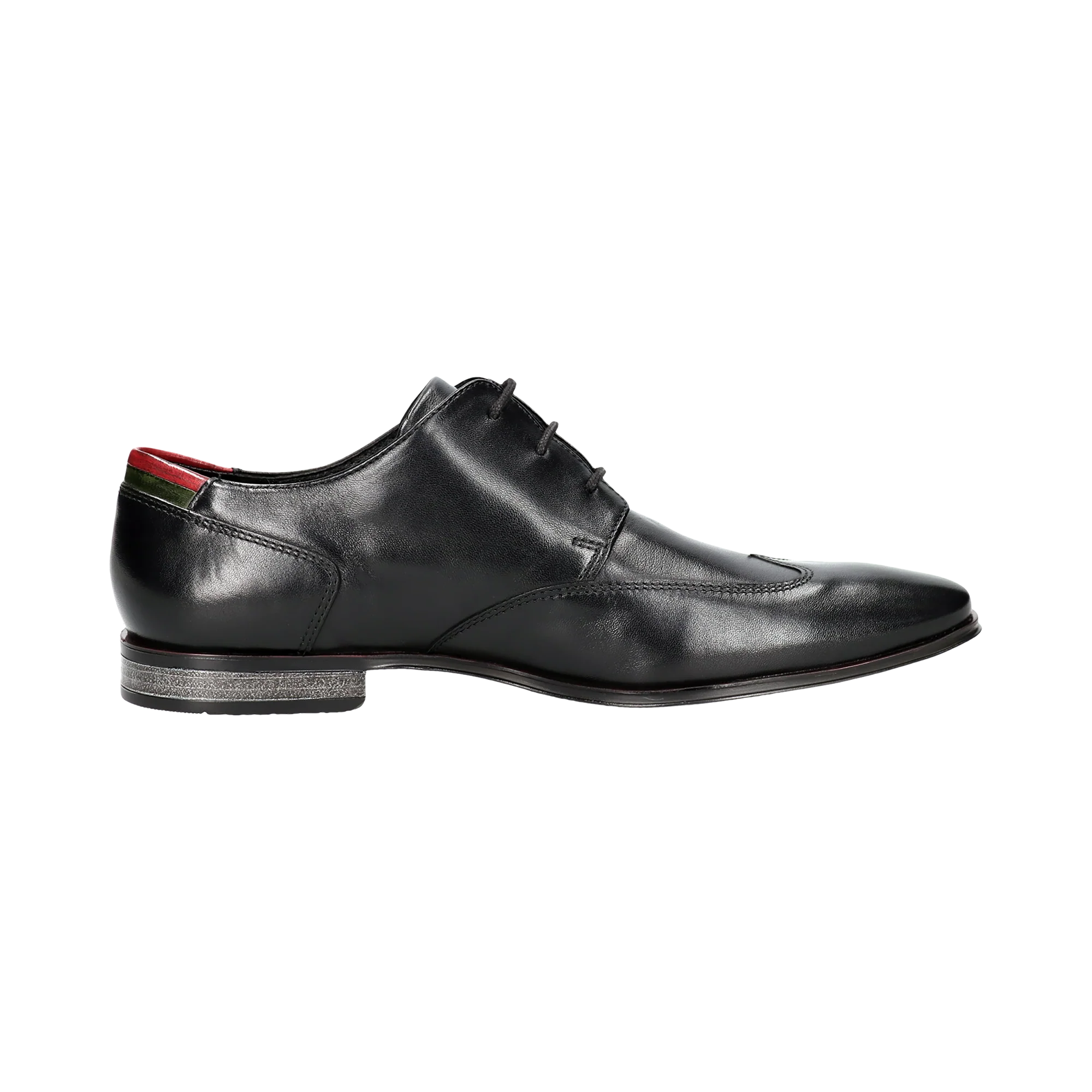 Leder Business Schnürer schwarz - Image 4