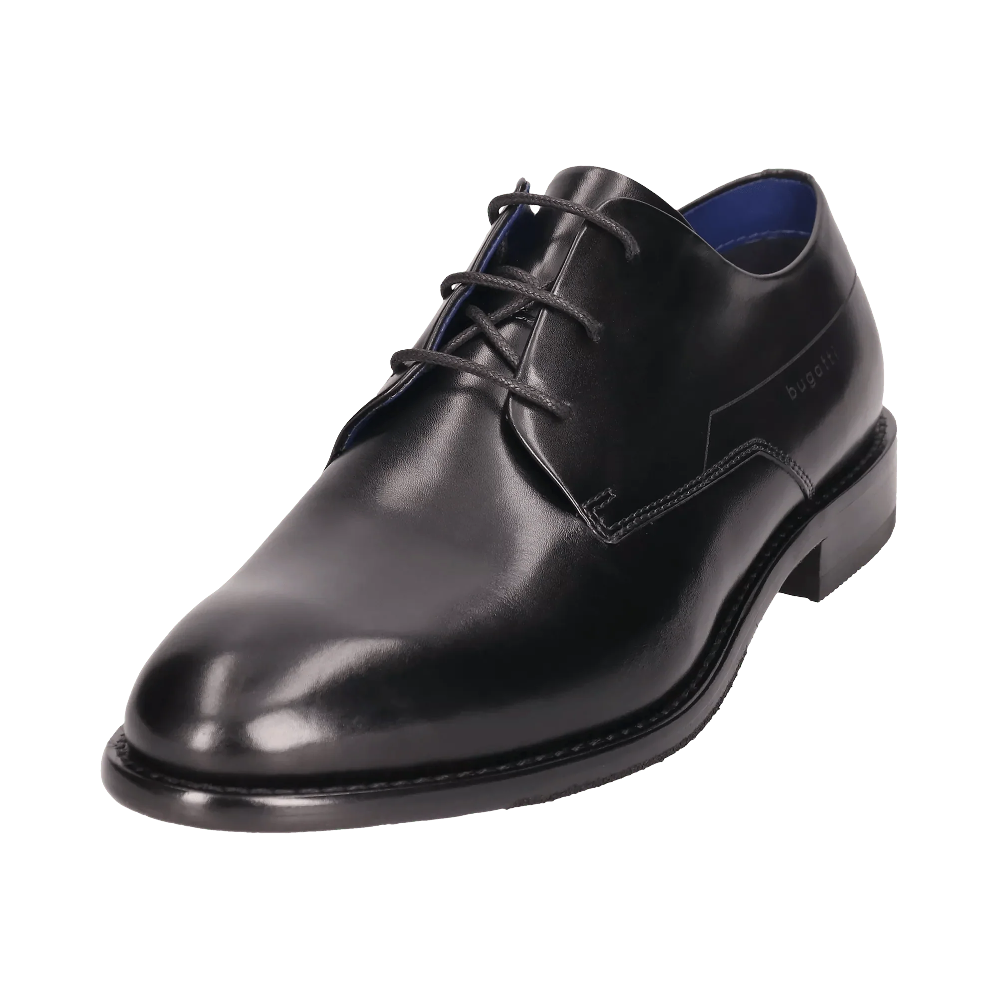 Leder Business Schnürer schwarz - Image 2