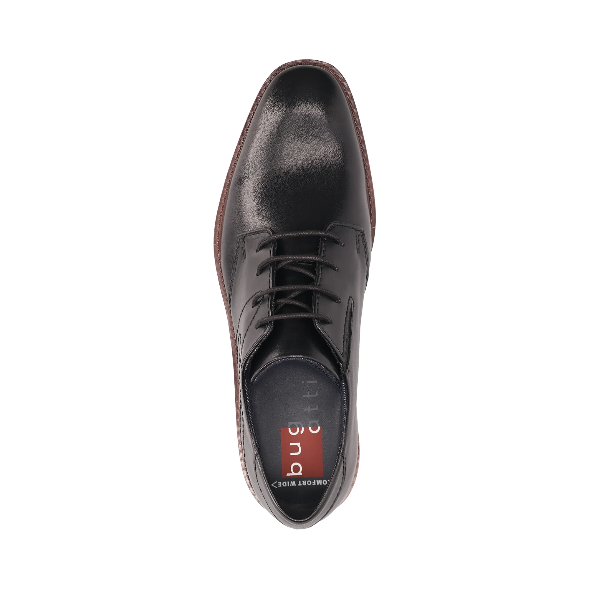 Leder Business Schnürer schwarz - Image 6