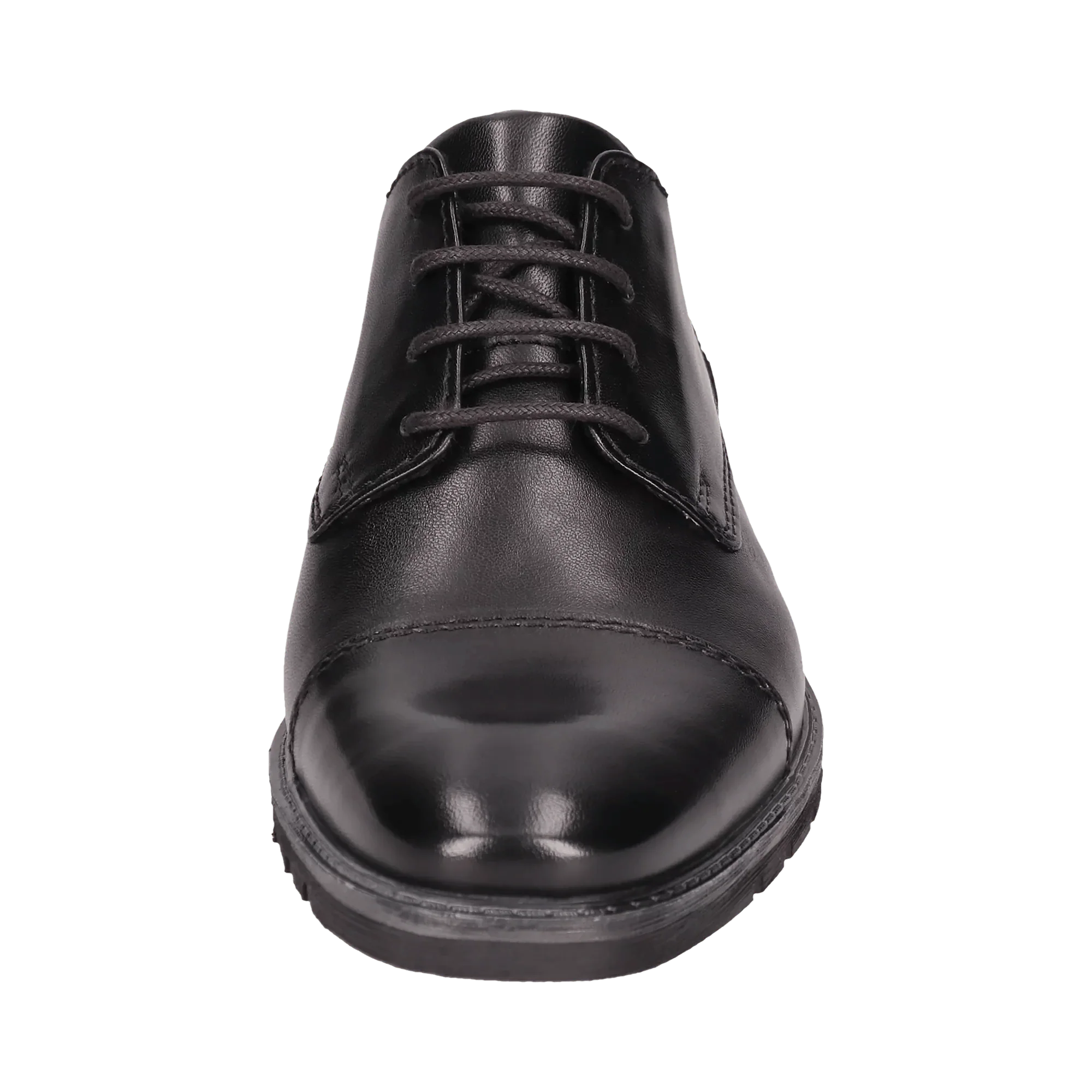 Leder Business Schnürer schwarz - Image 5