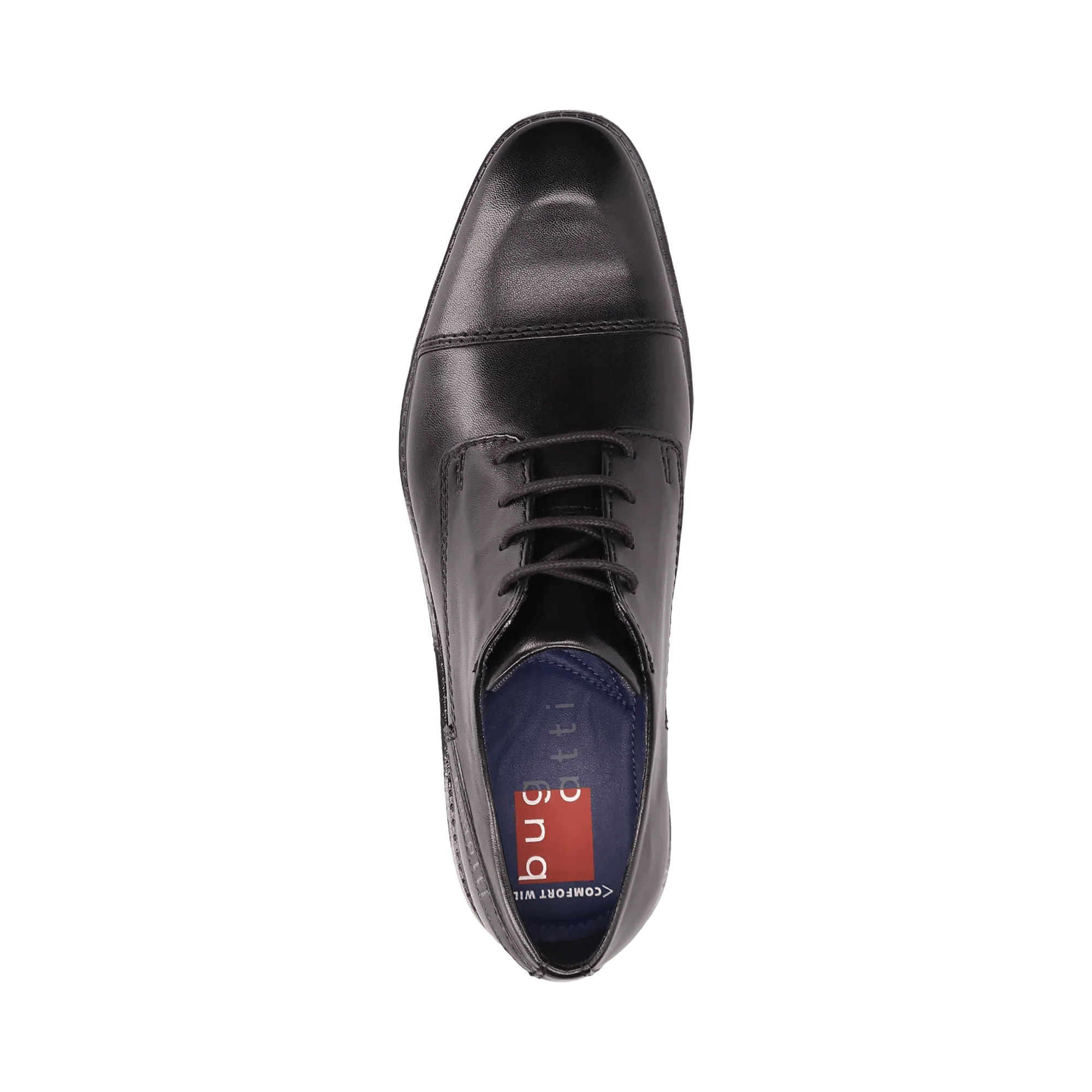 Leder Business Schnürer schwarz - Image 6