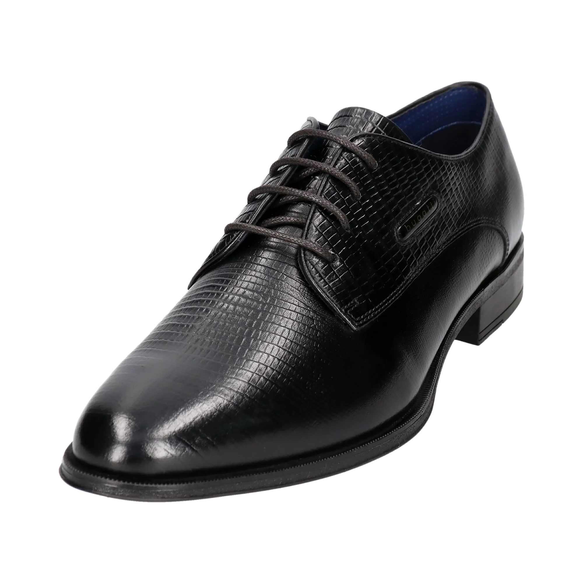 Leder Business Schnürer schwarz - Image 2
