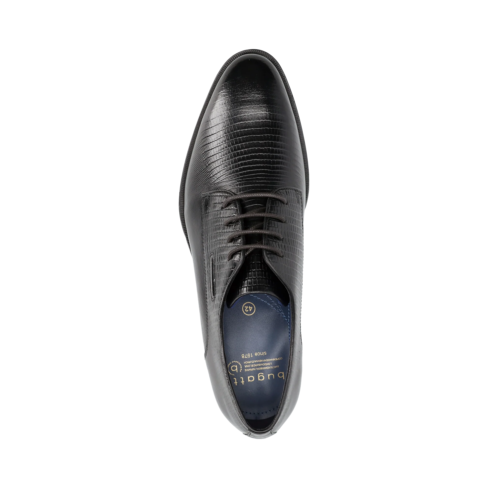 Leder Business Schnürer schwarz - Image 6