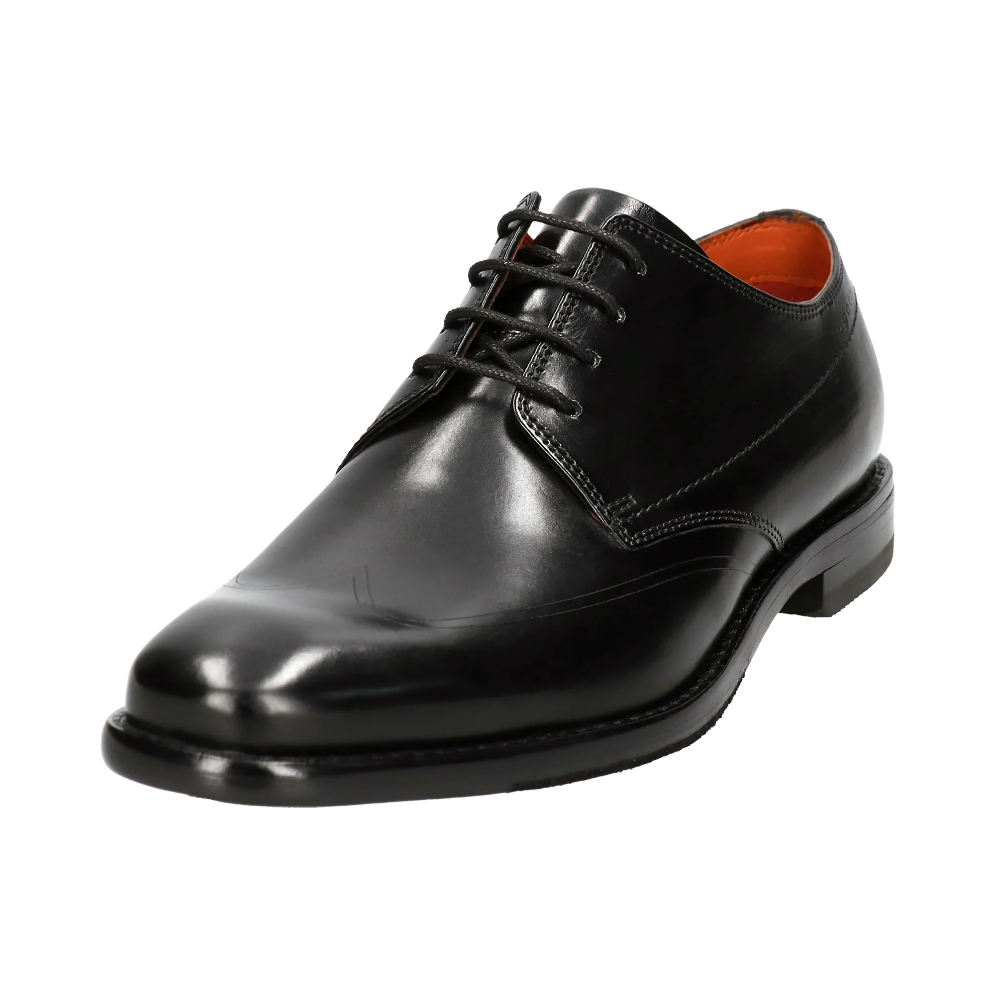 Leder Business Schnürer schwarz - Image 2