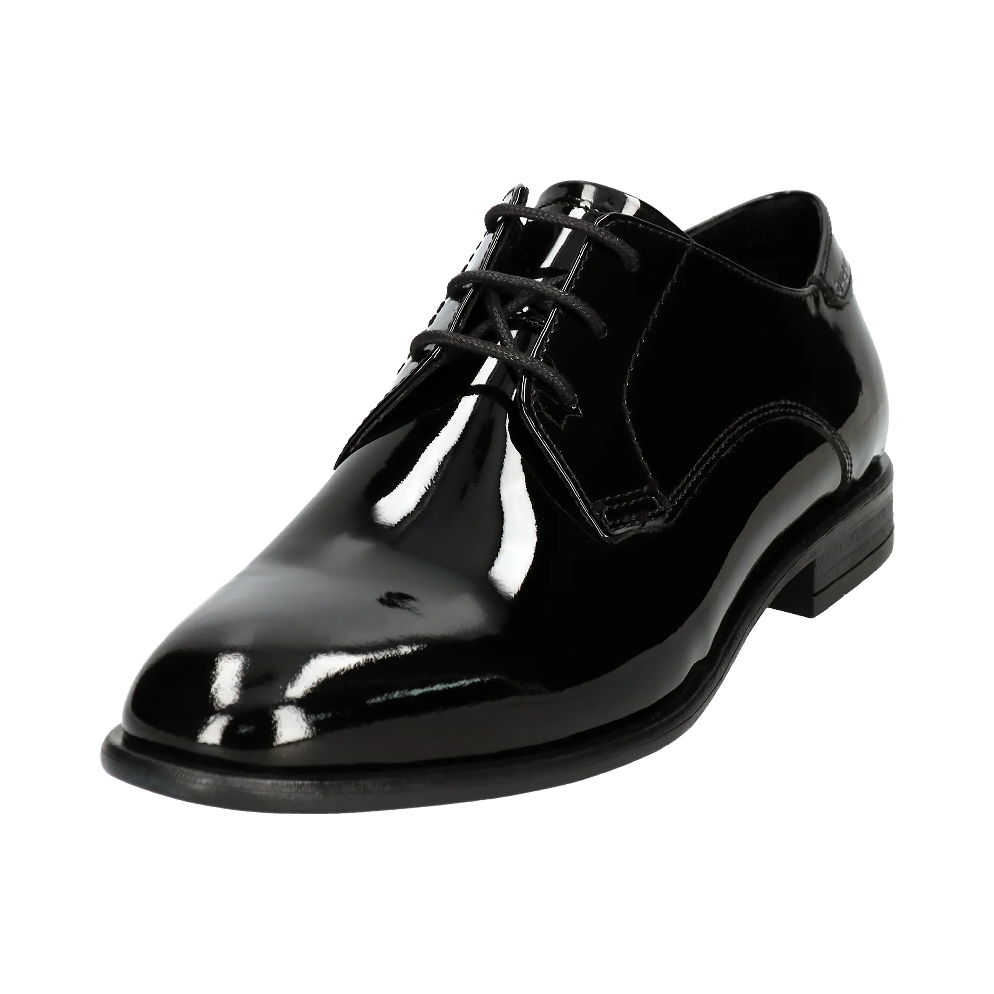 Leder Business Schnürer schwarz - Image 2