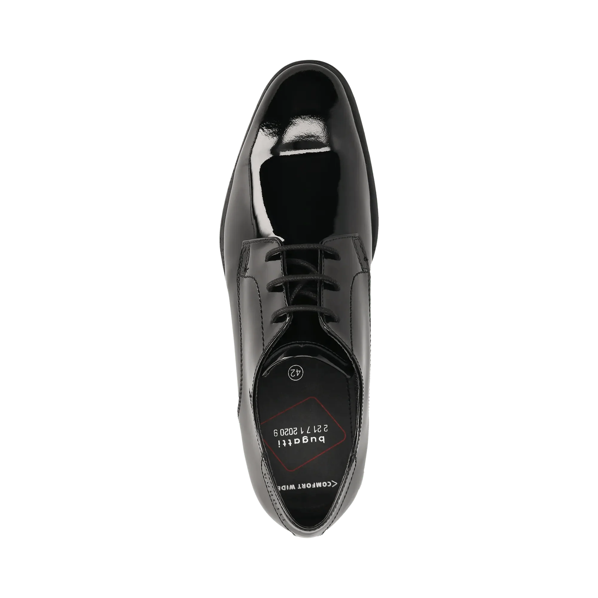 Leder Business Schnürer schwarz - Image 6