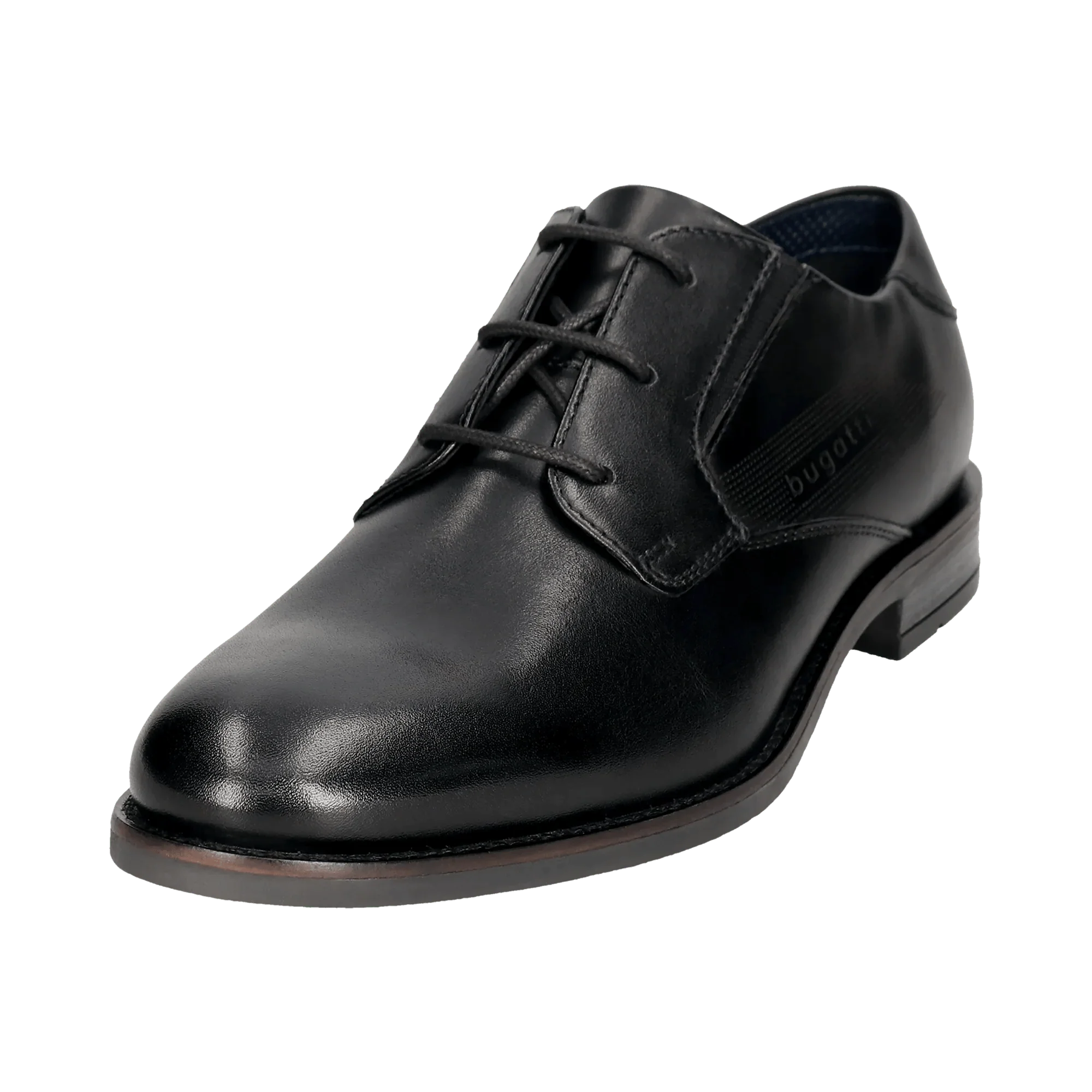Leder Business Schnürer schwarz - Image 2