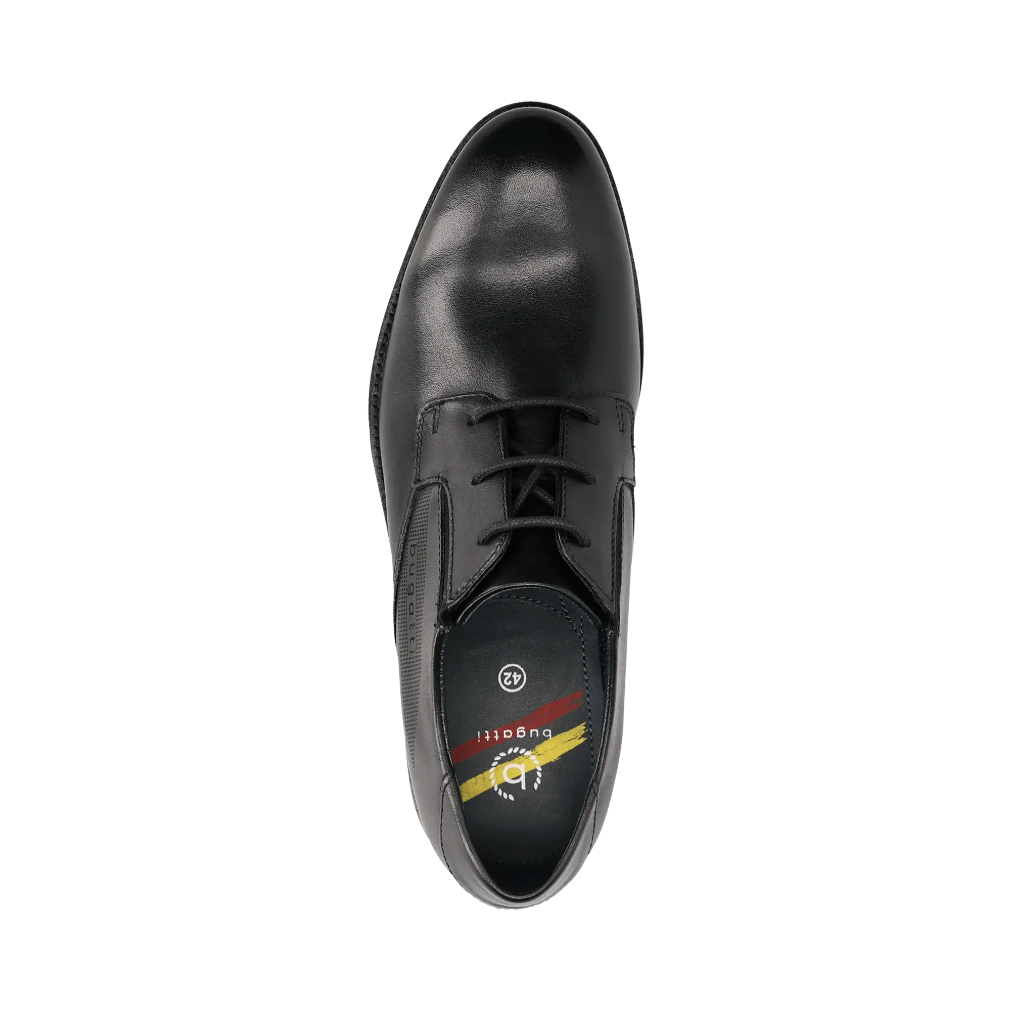 Leder Business Schnürer schwarz - Image 6