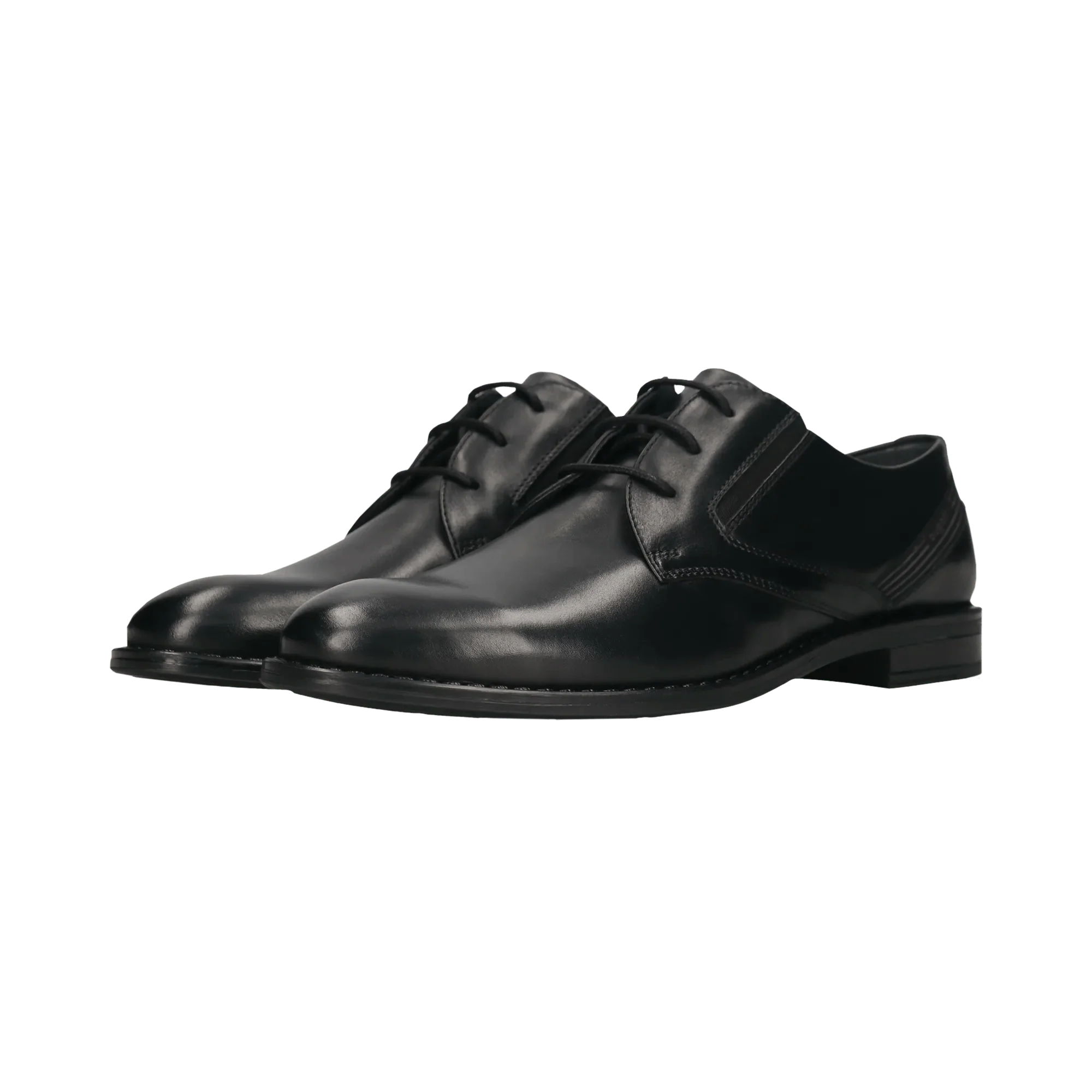 Leder Business Schnürer schwarz - Image 5