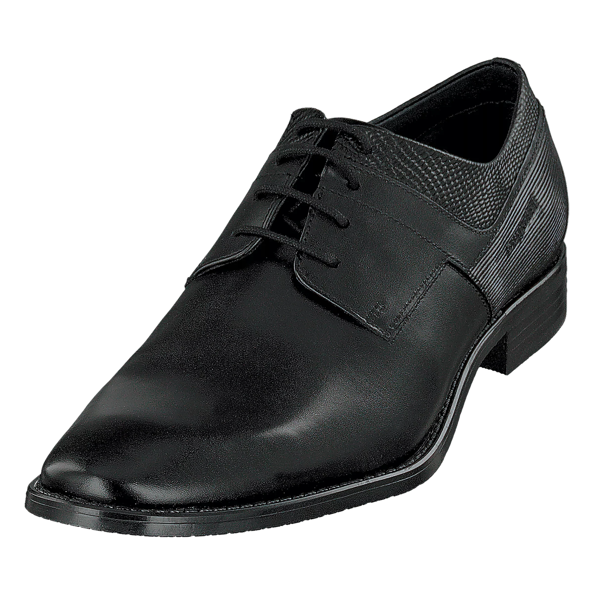 Leder Business Schnürer schwarz - Image 2