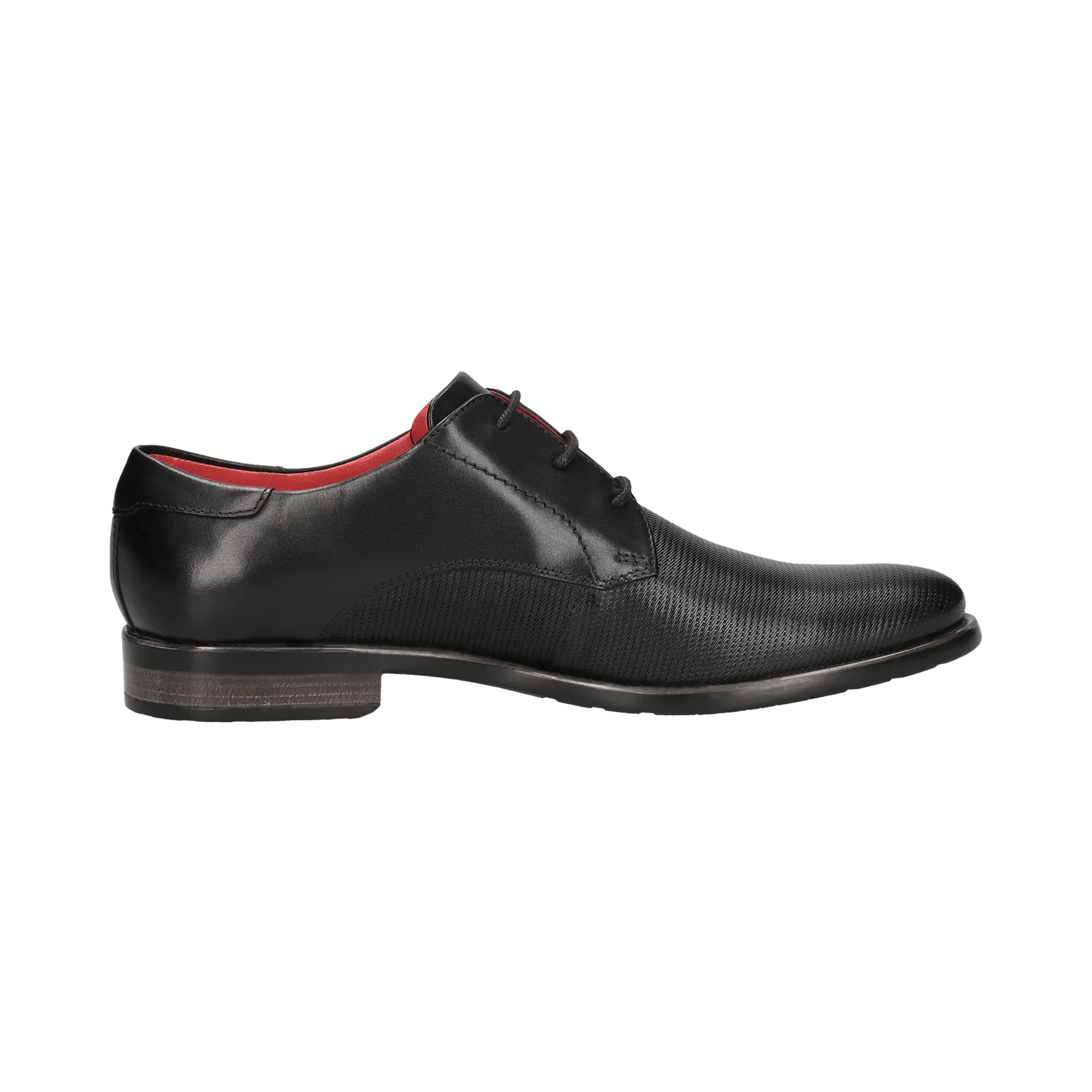Leder Business Schnürer schwarz - Image 4