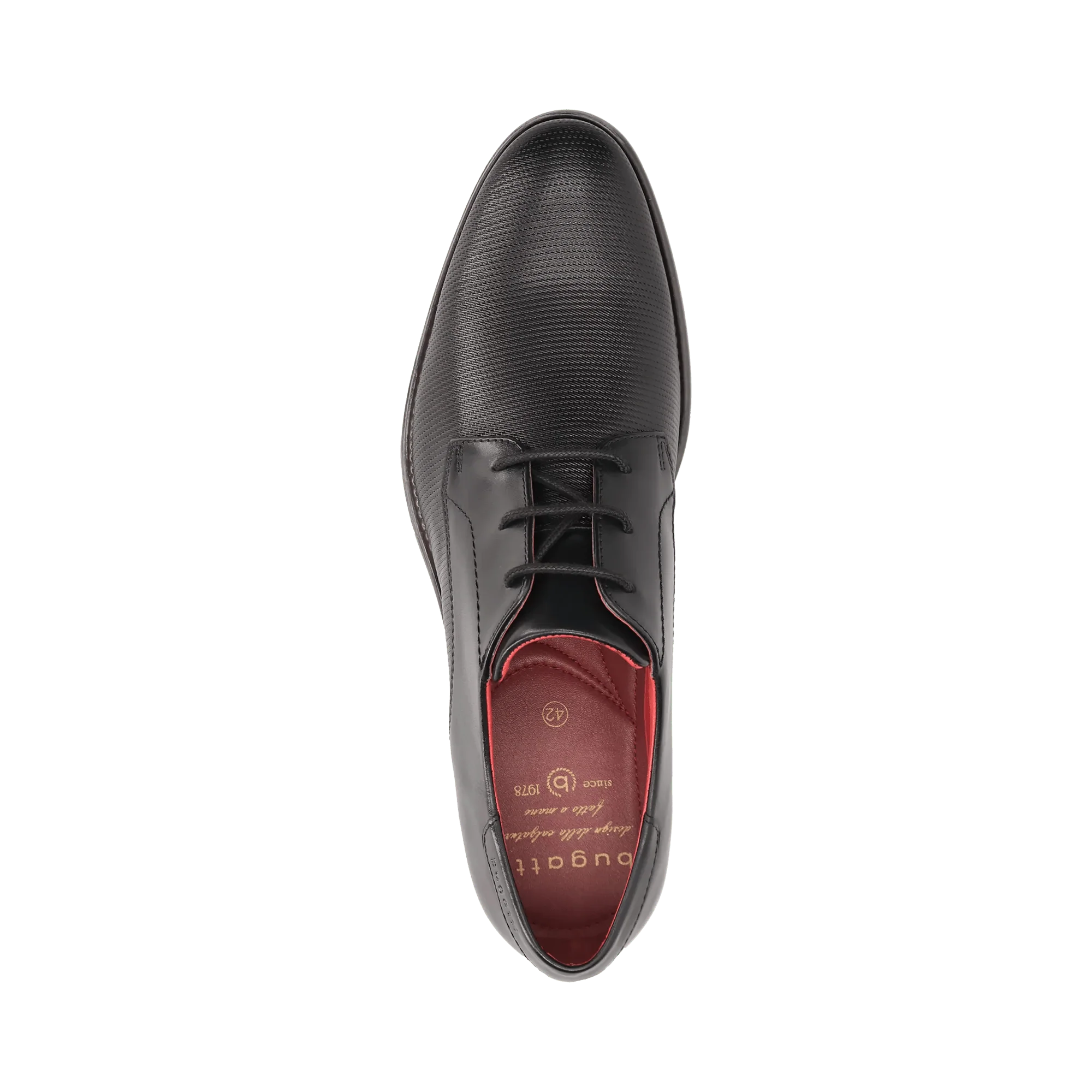 Leder Business Schnürer schwarz - Image 6