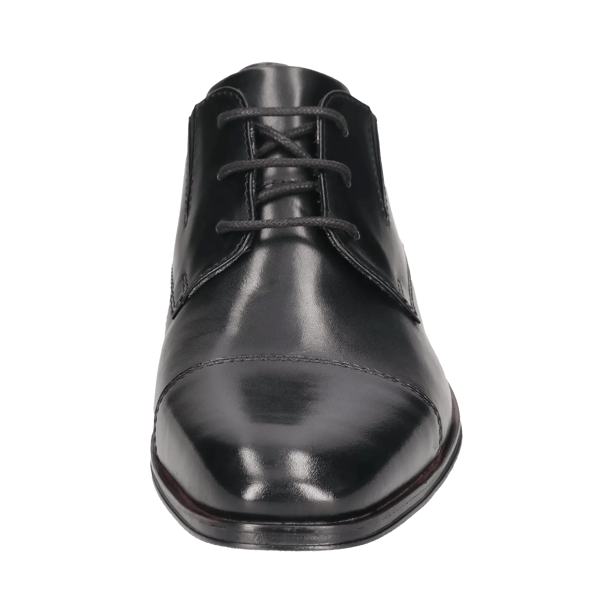 Leder Business Schnürer schwarz - Image 5