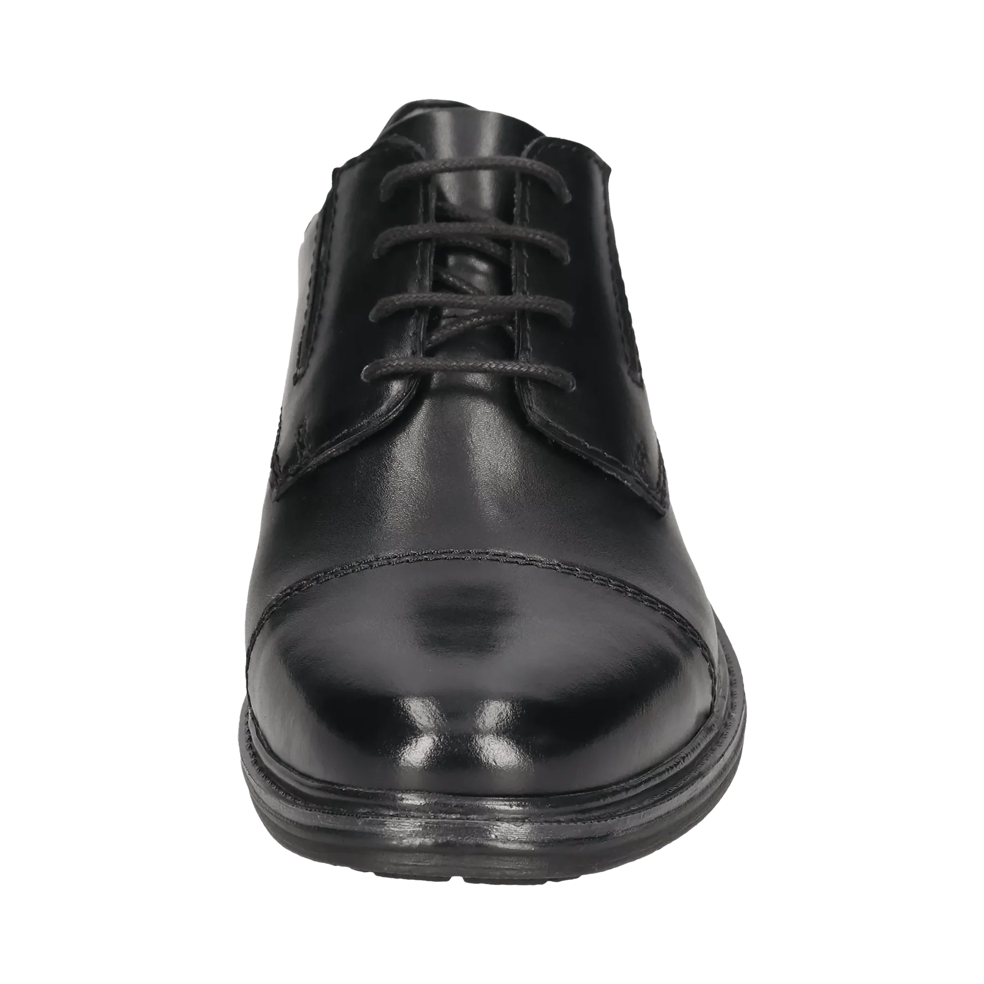Leder Business Schnürer schwarz - Image 5