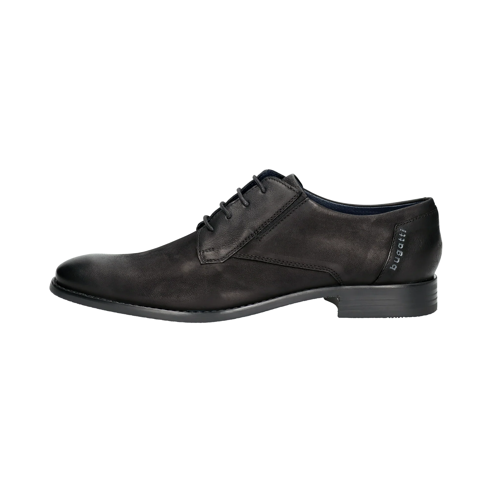Leder Business Schnürer schwarz
