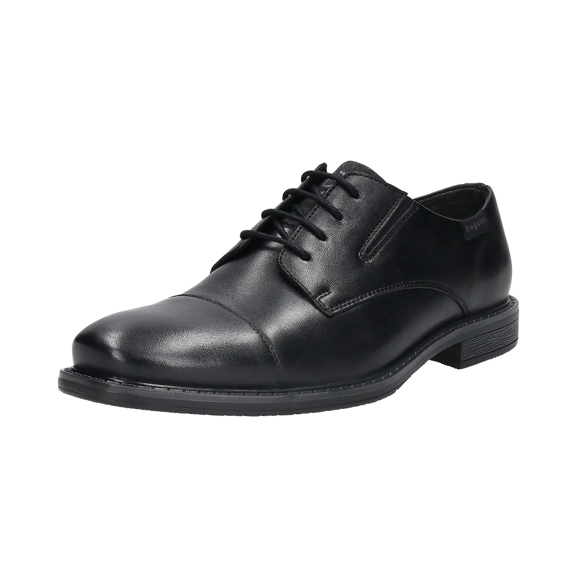 Leder Business Schnürer schwarz - Image 2