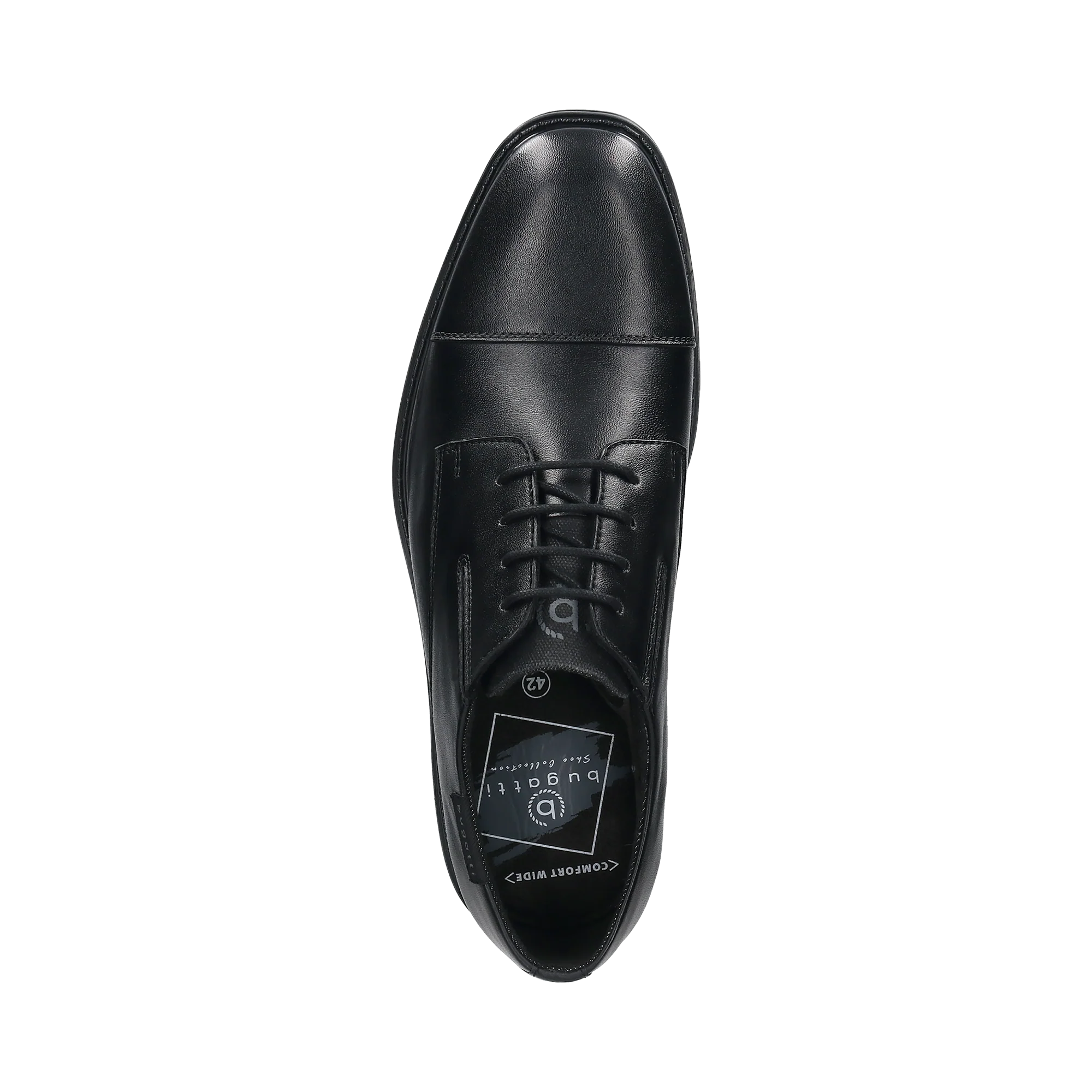 Leder Business Schnürer schwarz - Image 6